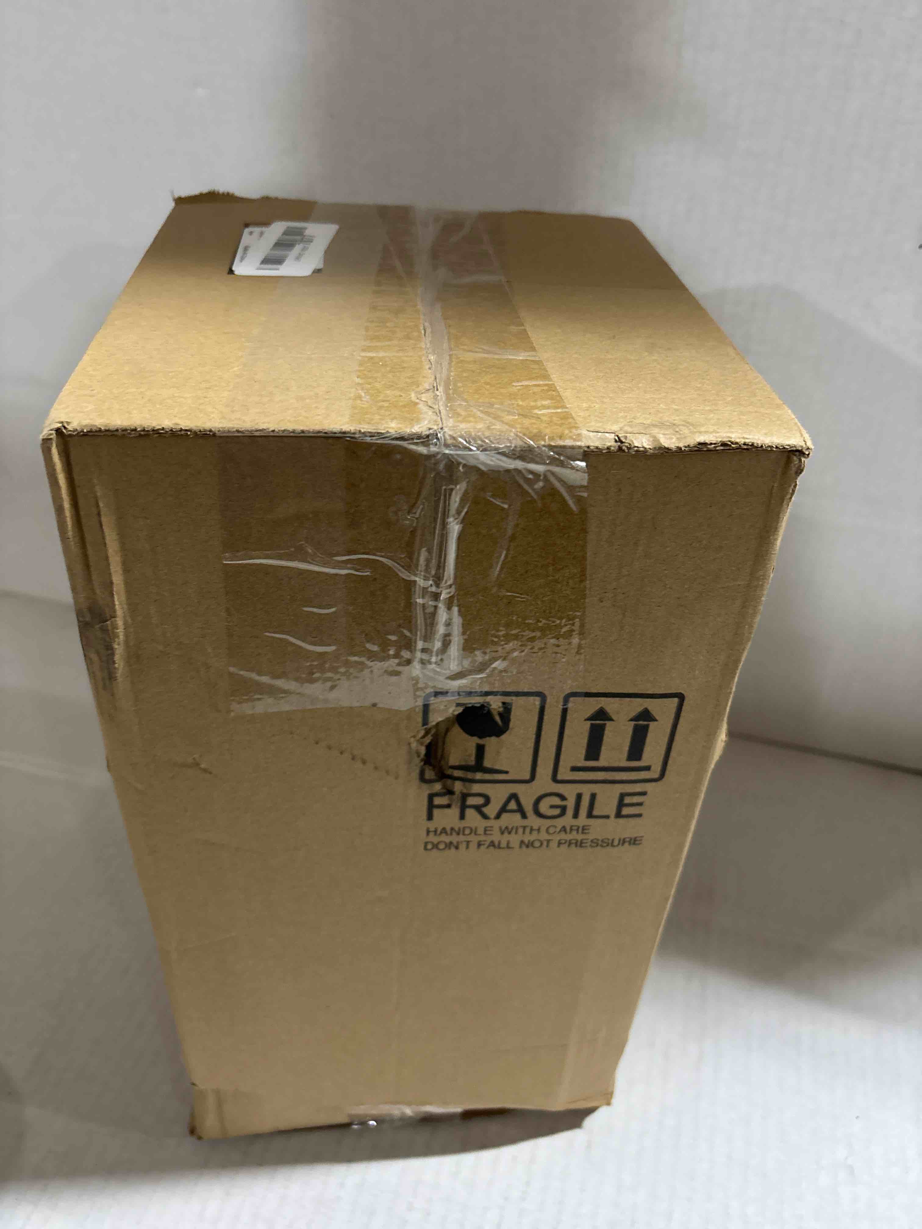 Condition photo showing New/Like New for 2 Set, 2 Tier Clear Organizer with Dividers for Cabinet, Shlef, Counter - MultiUse Slide-Out Storage Container - Kitchen, Pantry, Medicine Cupboard Bins, Bathroom, Vanity Makeup, Under Sink Organizing 8" W - 2 Set