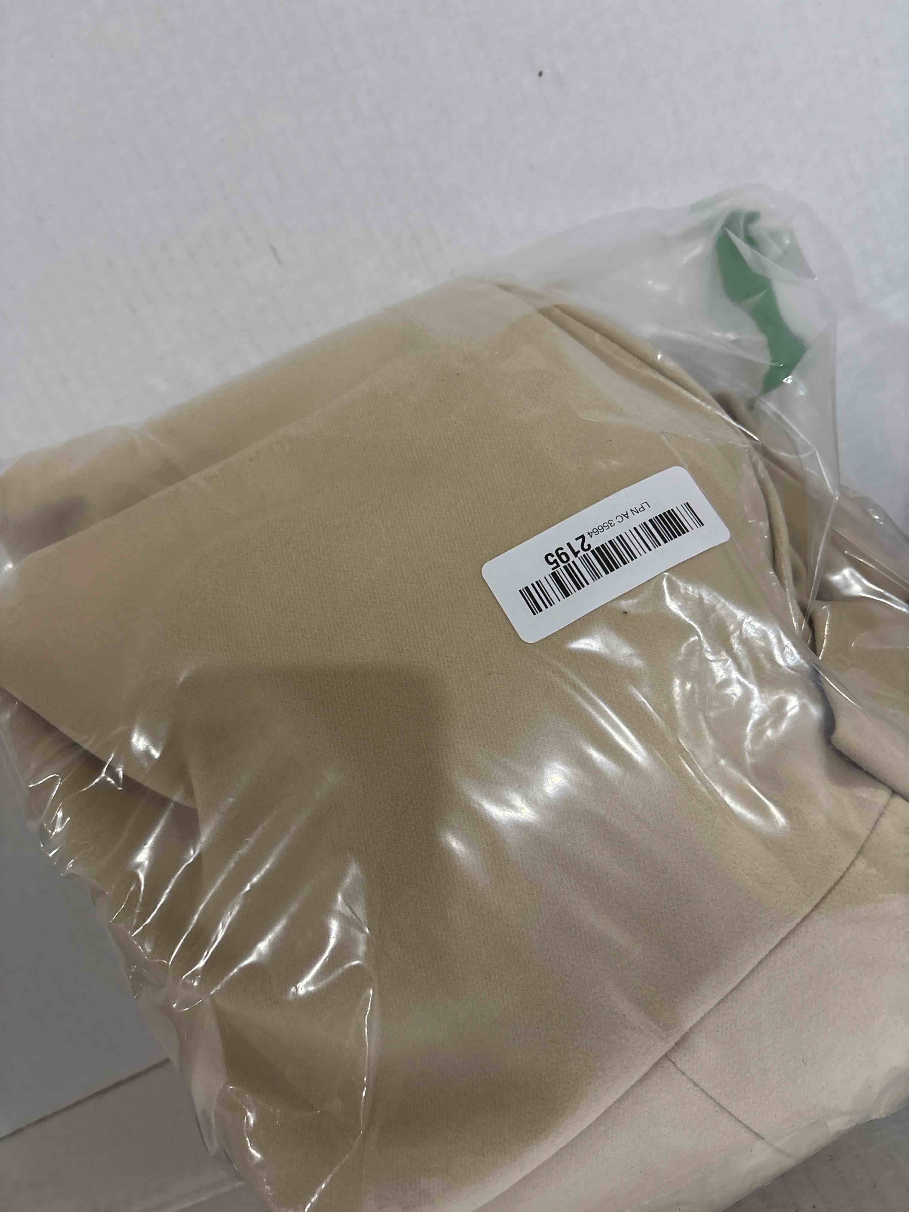 Condition photo showing New/Like New for Fazortev Womens Pea Trench Coats Notched Lapel Double Breasted Belted Business Casual Jackets Outerwear Small Beige