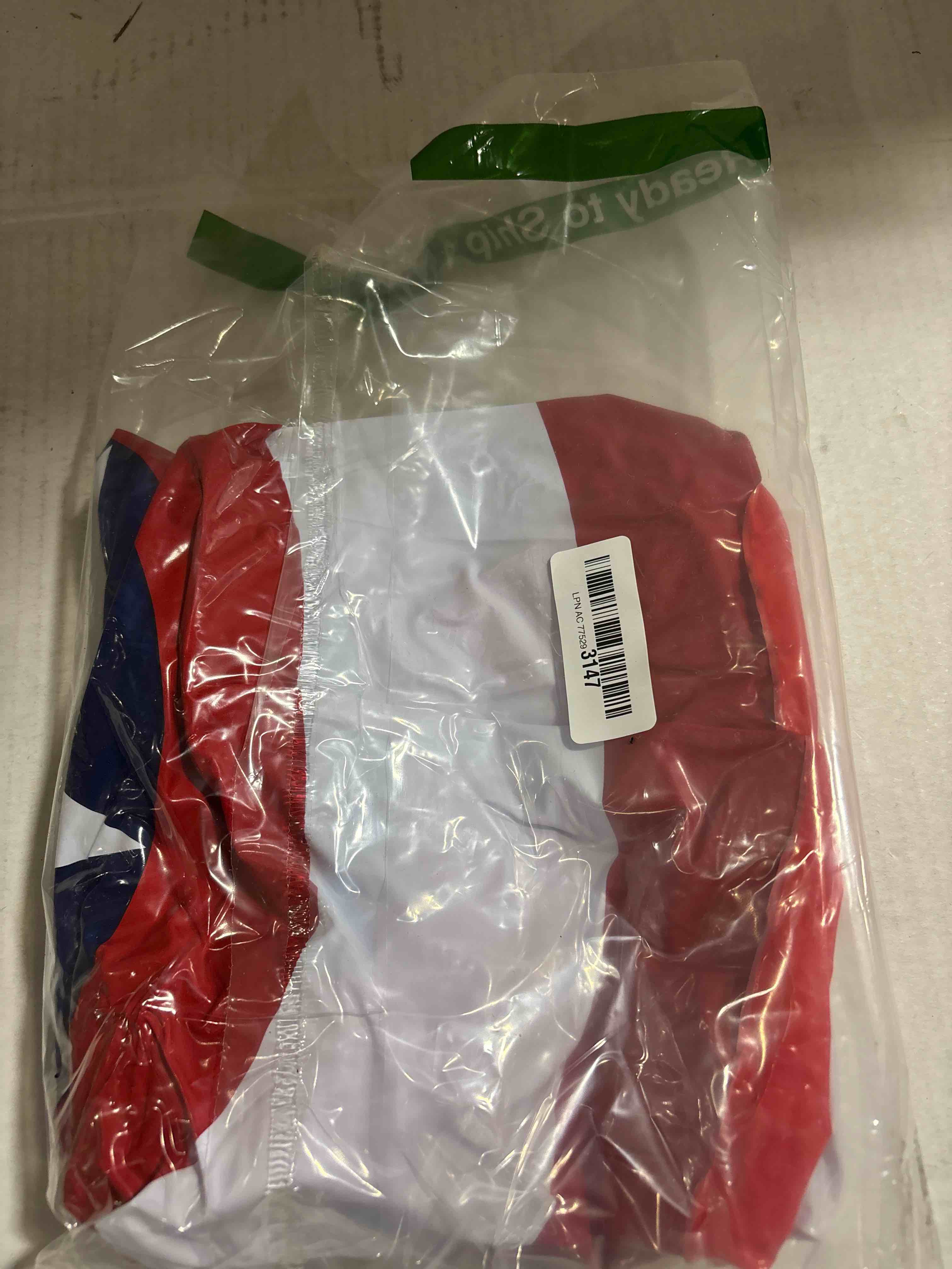 Condition photo showing New/Like New for Inflatable USA Shield 24 inch America Shield Costume for 4th of July Mens Adult Womens Accessories Halloween One Size Multicoloured