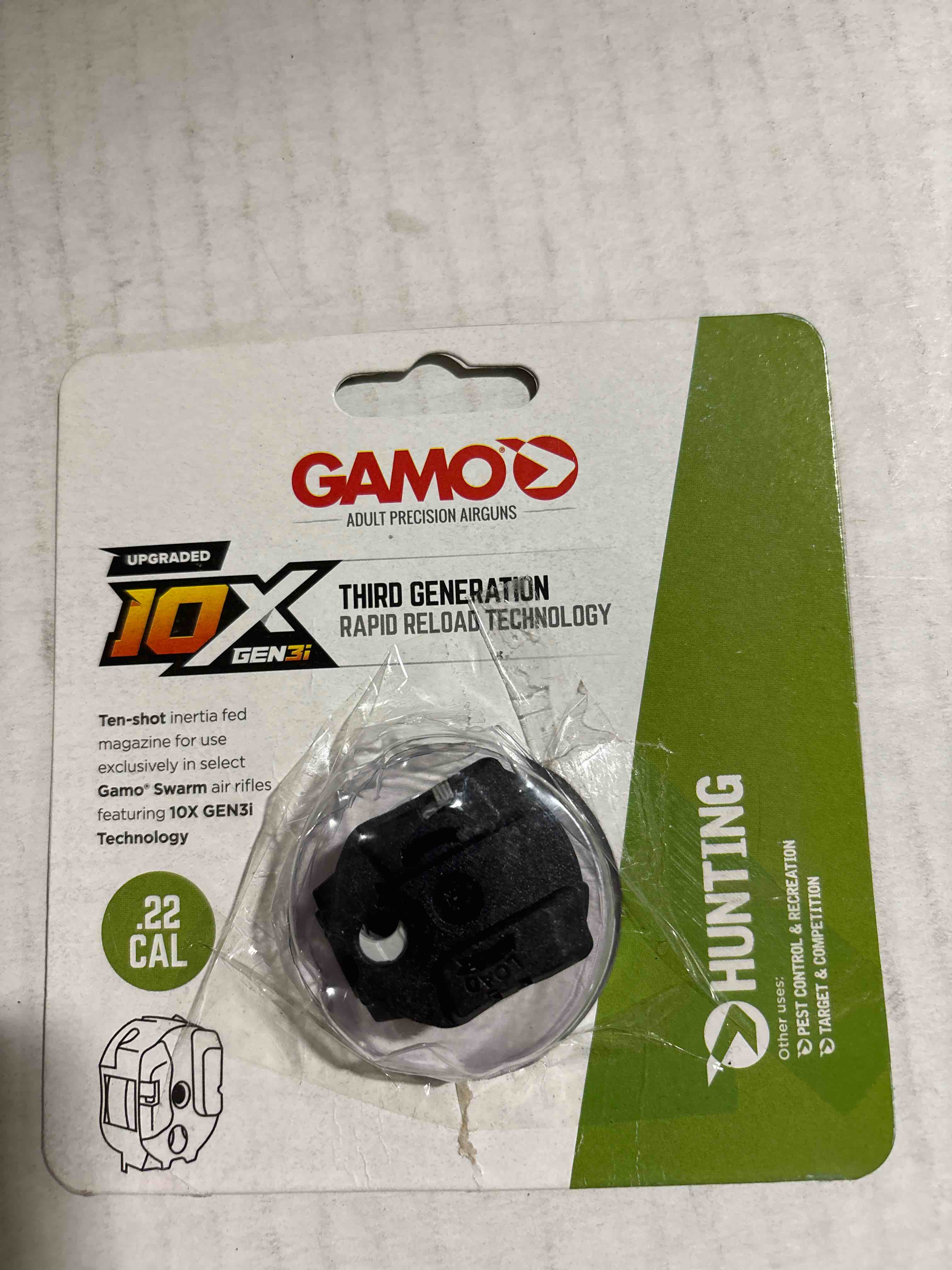 Condition photo showing New/Like New for Gamo Swarm 10X GEN3i Magazine, .22