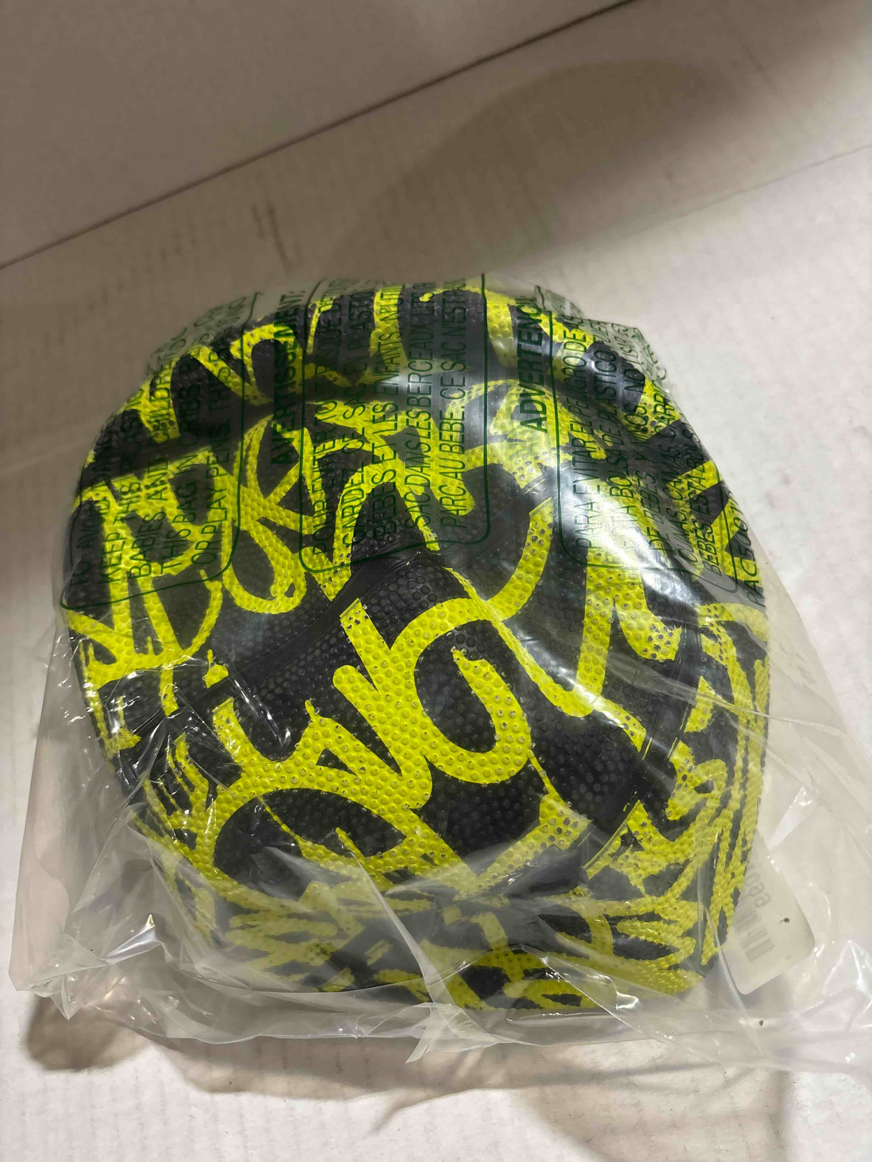 Condition photo showing New/Like New for AND1 Fantom Graffiti Rubber Basketball - Streetball for Indoor and Outdoor Use, Deep Channel Construction and Durability Volt 27.5 No pump