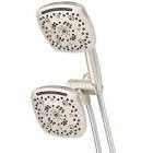 Oxygenics Arc 80-Setting Combo Shower Head  Brushed Nickel