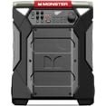 Monster MNRR360 Rockin' Roller 360 Portable Indoor/Outdoor Wireless Speaker (Gray/Black)