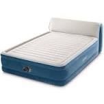 Intex 66158SS Queen Dura-Beam Deluxe Series Comfort Headboard Airbed W/Internal Pump