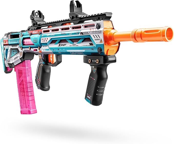 SHOT XSHOT Skins Pro Series 1 Long Blaster by ZURU with 40 Darts, Air Pocket Technology Darts and Dart Storage, Outdoor Toy for Boys and Girls, Teens and Adults