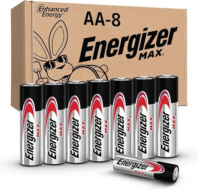 Energizer MAX Alkaline AA Batteries 48-Pack