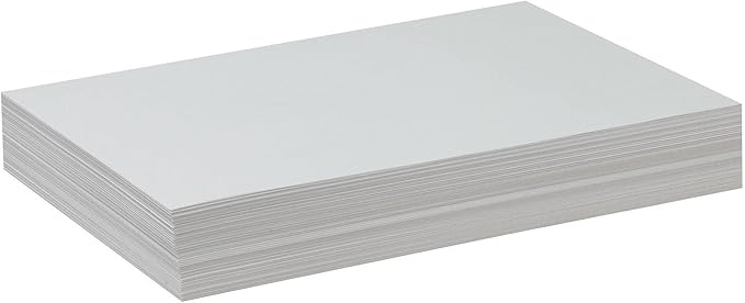Pacon White Sulphite Drawing Paper  Premium Weight  12  x 18