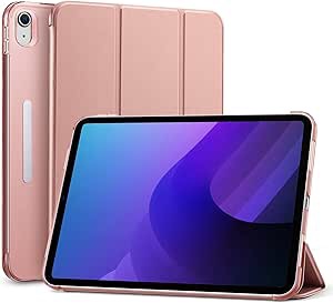 SaharaCase - Airshield Boost Folio Case for Apple 10.9" iPad (10th Generation) - Rose Gold