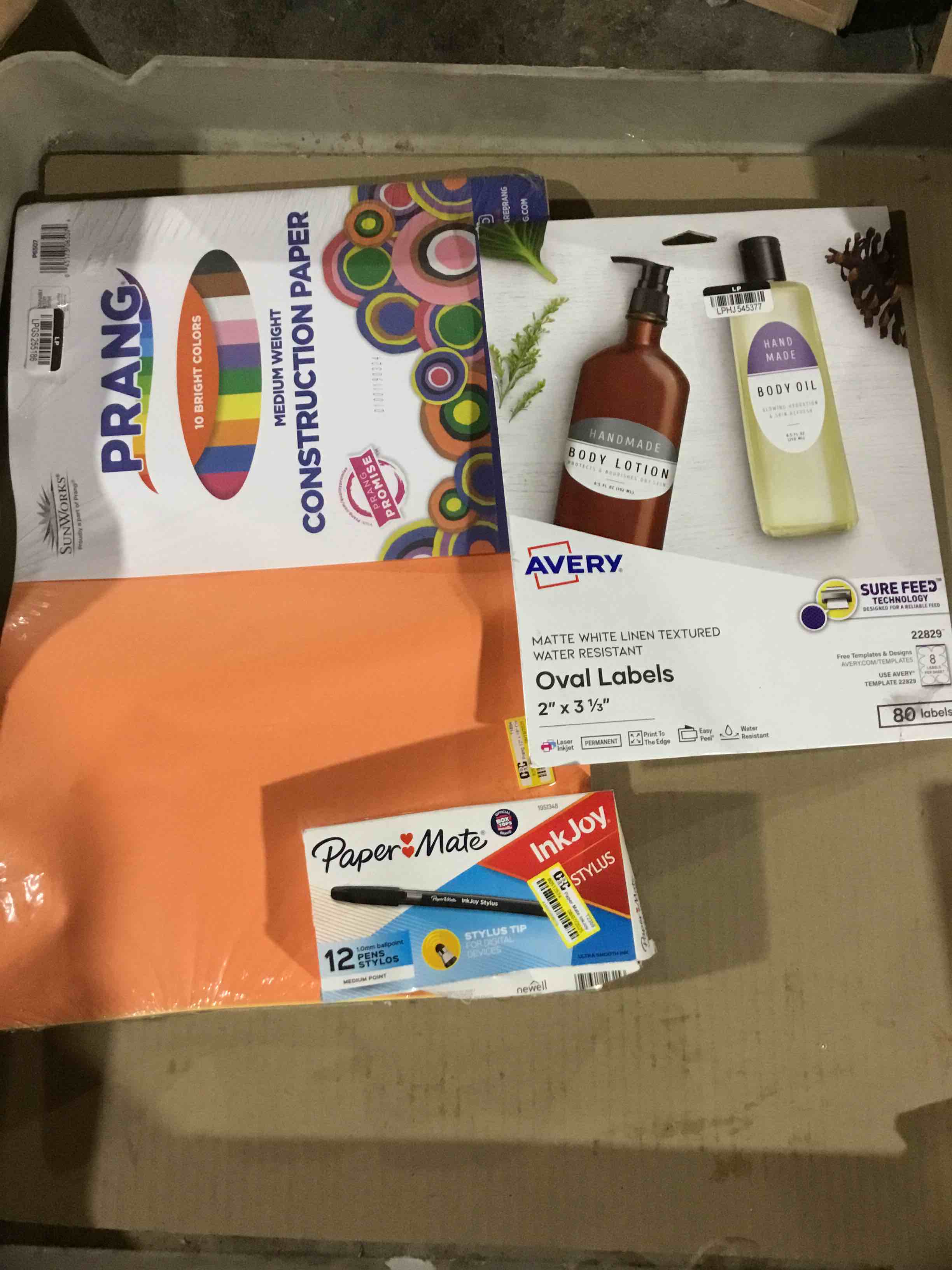 Prang 12 x1 8 in Construction Paper  10 Assorted Colors  50 Sheets  P6507