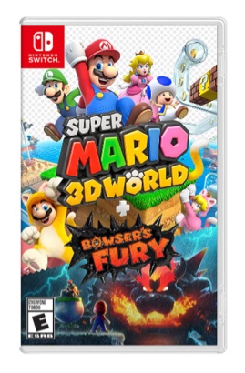 super mario 3d world + bowser’s fury - nintendo switch – oled model, nintendo switch, nintendo switch lite