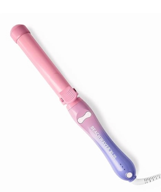 The Beachwaver Co. B-Series Ceramic Rotating Curling Iron 1.25 Barrel Pink Sunset