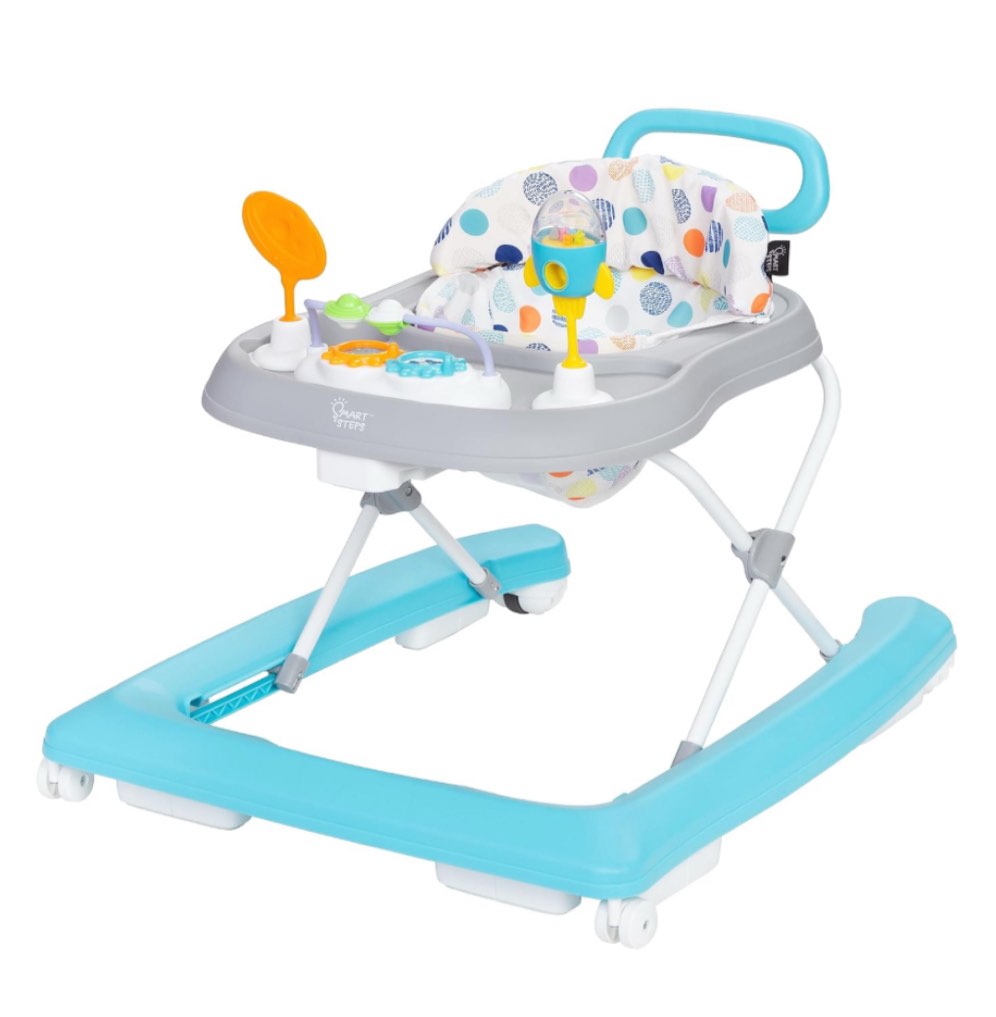 Smart Steps Trend PLUS 2-in-1 Walker with Deluxe Toy - Orbits White