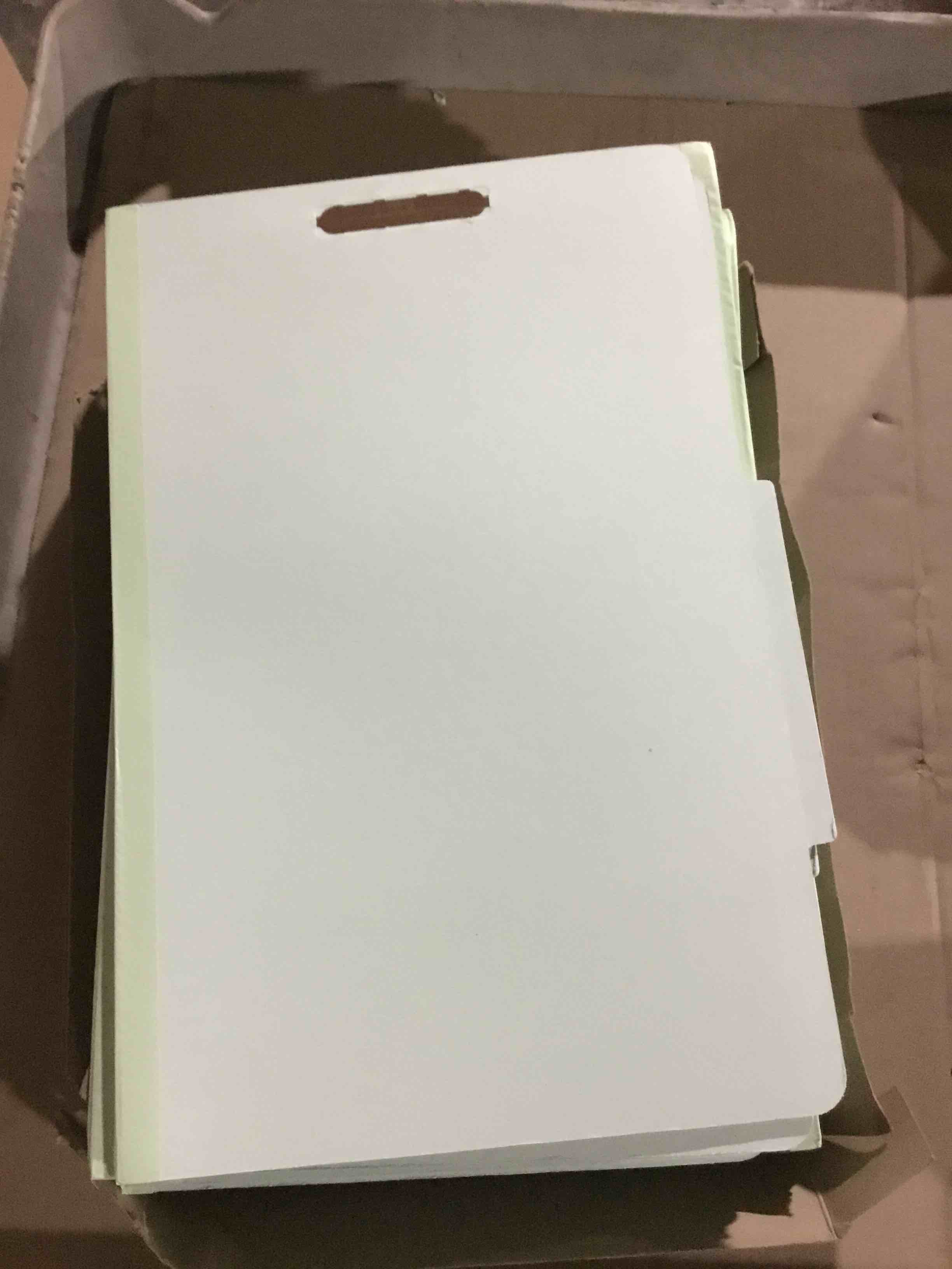 Globe-Weis Classification Folders Legal 3 Dividers 29091