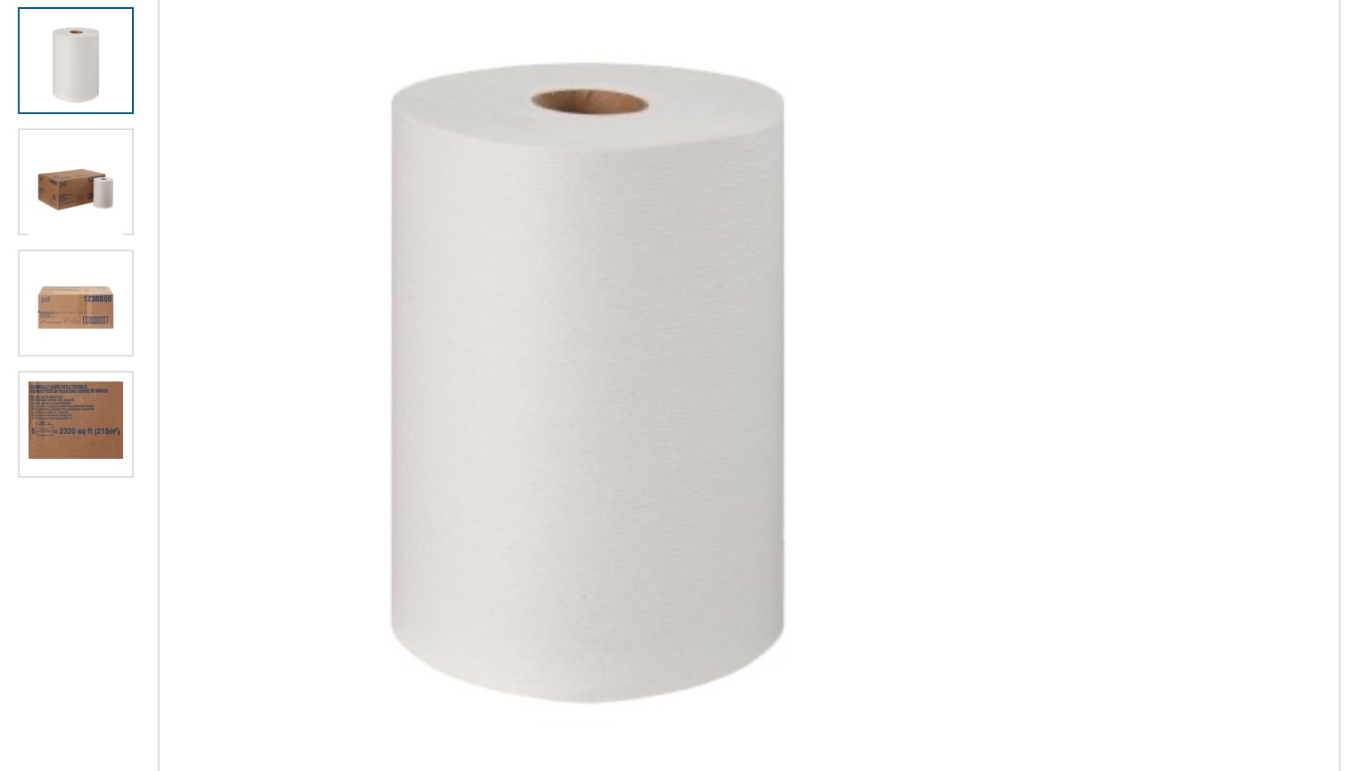 Paper Towel Scott® Slimroll® Roll 8 Inch X 580 Foot