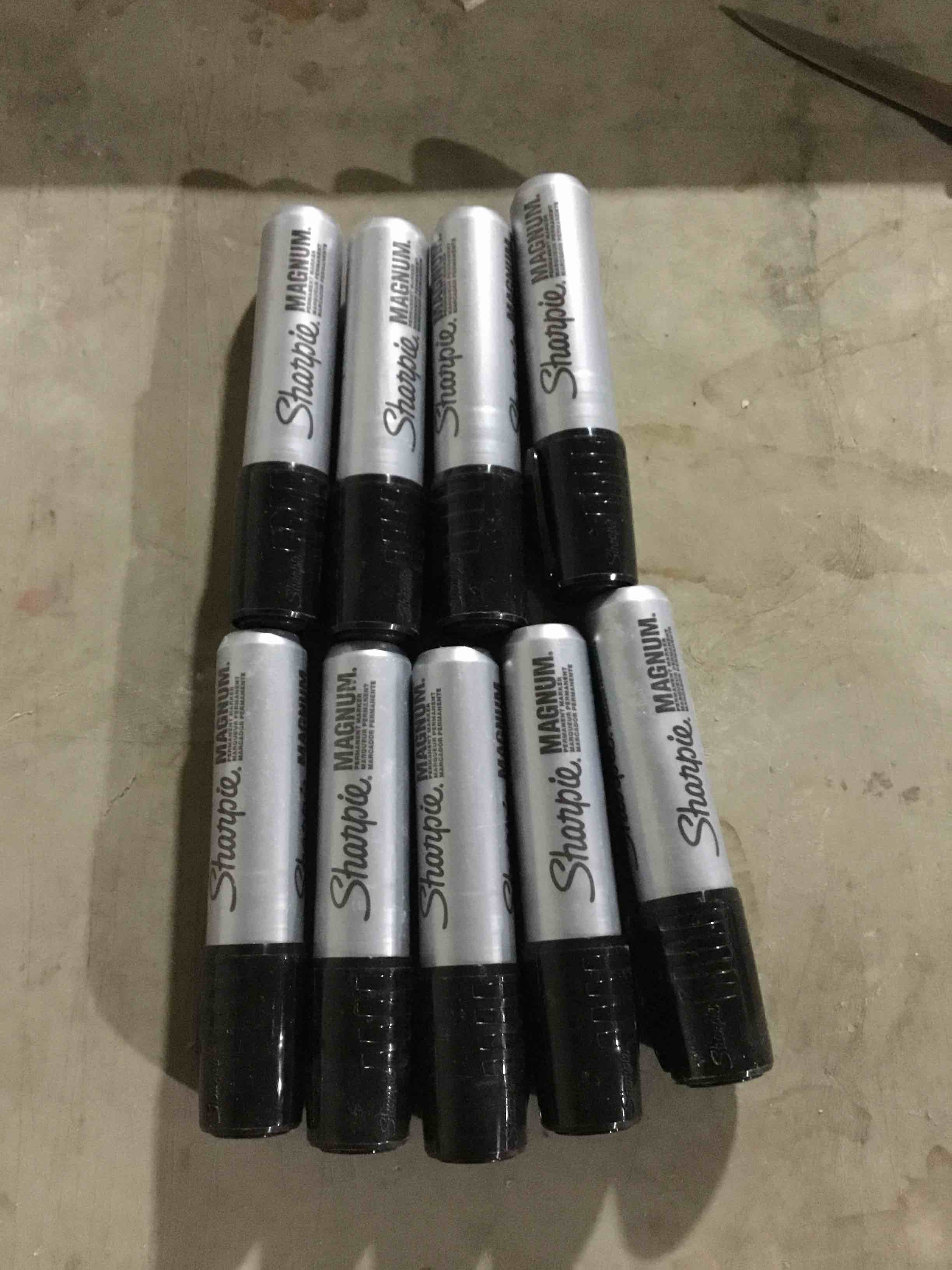 Sharpie King Size Permanent Markers Chisel Tip Markers for Work & Industrial 