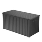 Keter 170 Gal. Resin Deck Box Large Indoor/Outdoor Storage, Select Color
