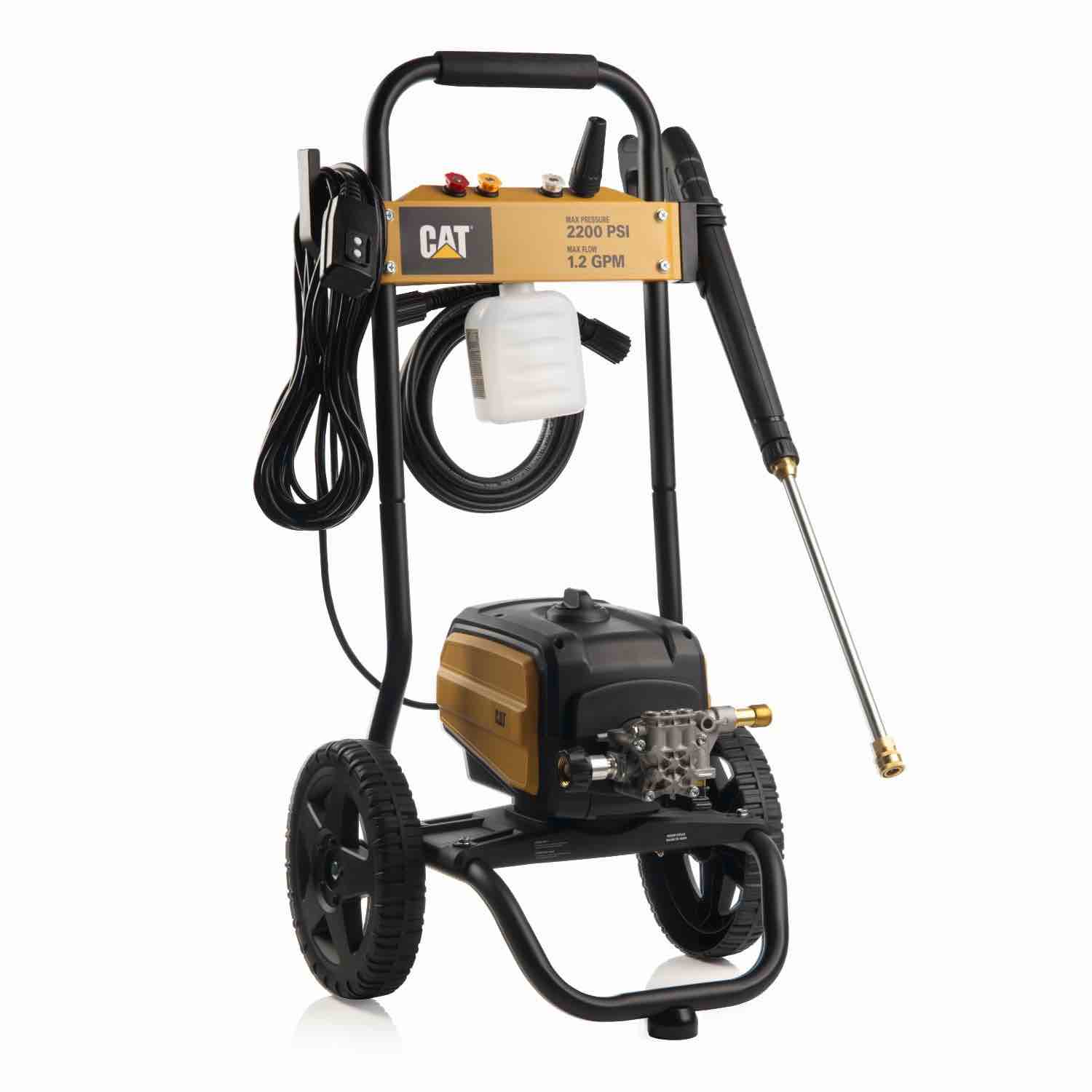 CAT 2200PSI Electric Pressure Washer W/ Turbo Nozzle, 13-Amp 4.5 stars out of 185 reviews (4.5)| 185 