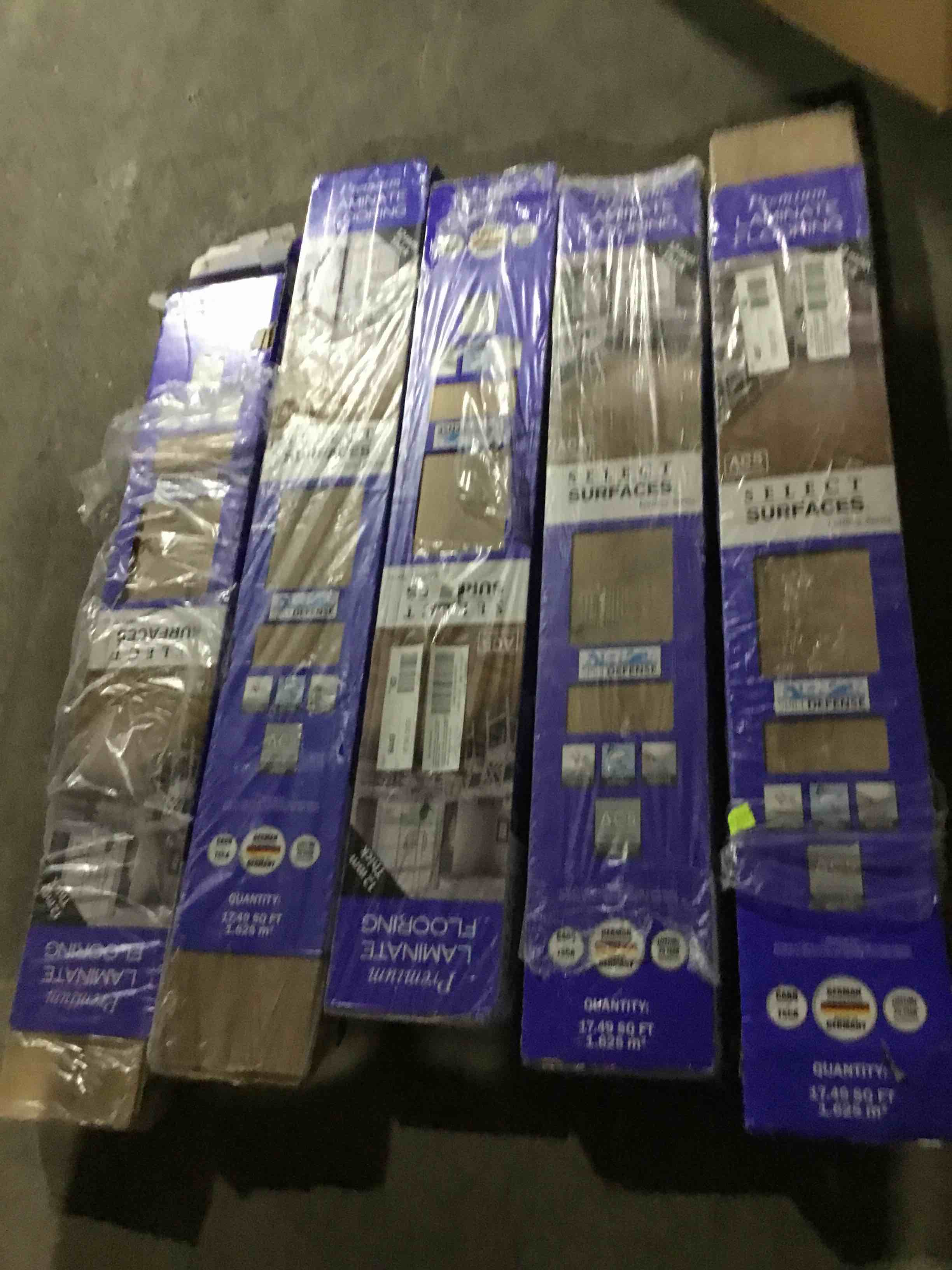 Select Surfaces™ Victoria laminate flooring offers a stunning combination of warm caramel tones and dark wood grains, making it a versatile choice that complements a wide range of interior design styles.