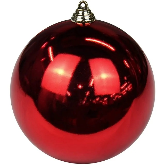 MKDER-Christmas Ornament Balls 7.1" Large Christmas Decorations Xmas Tree Shatterproof Big Christmas Ball Ornaments with Hanging 