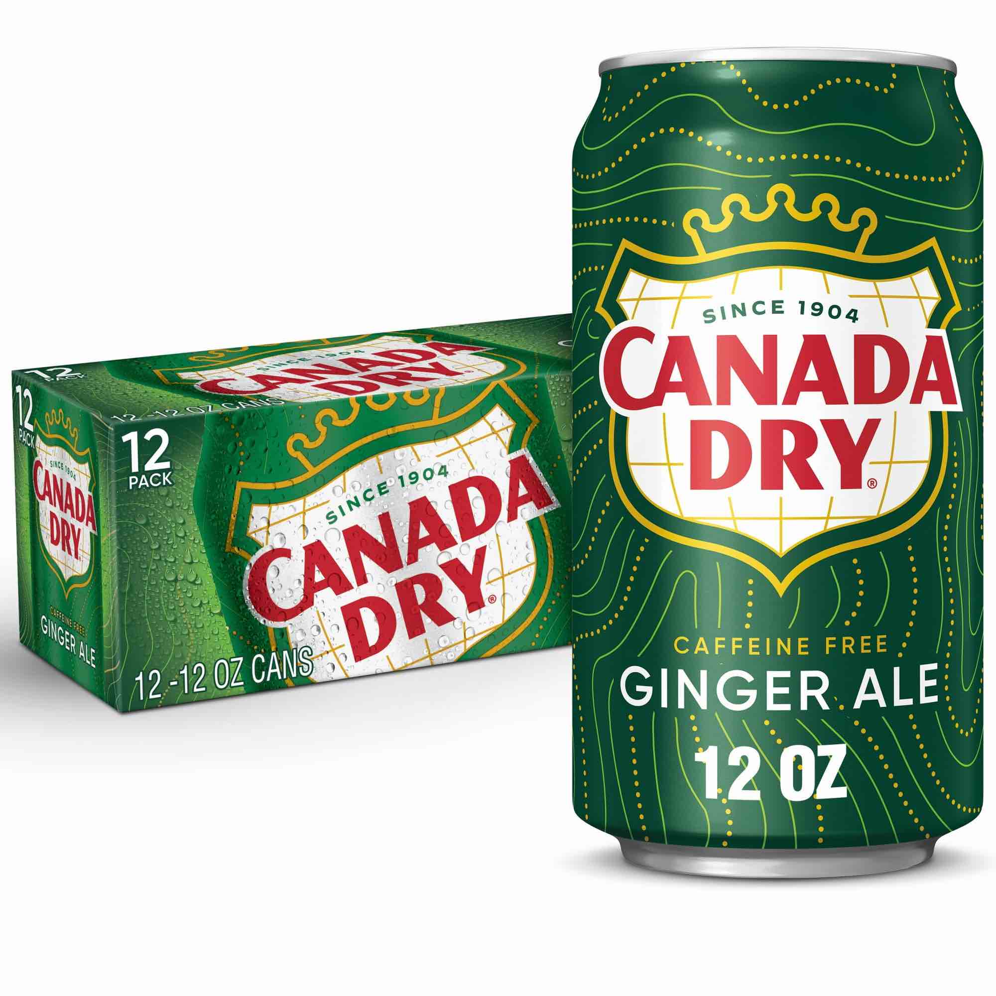 Canada Dry Ginger Ale, 12 Fl Oz, 12 Count