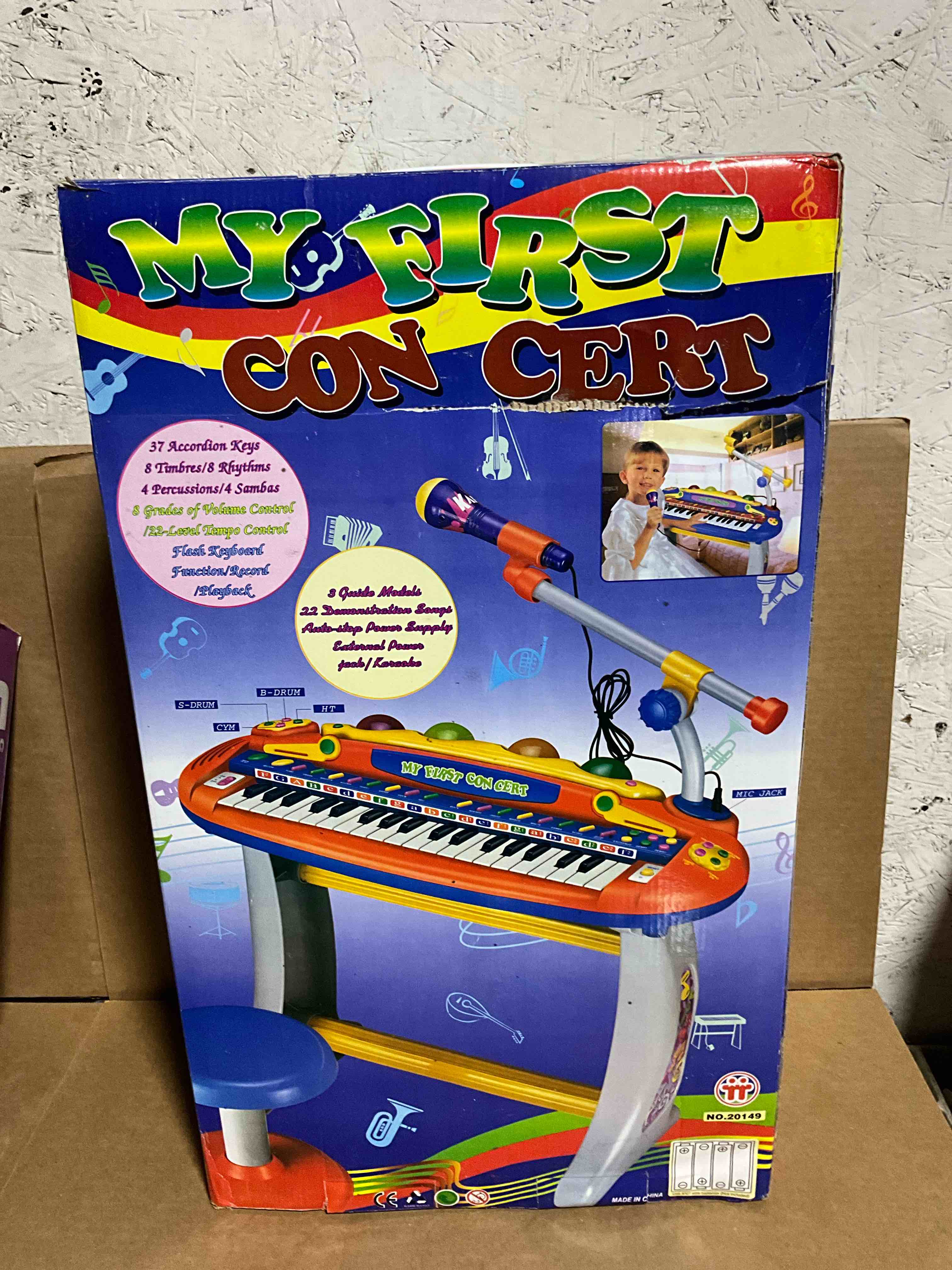 My First Concert 37 Accordion Keys 