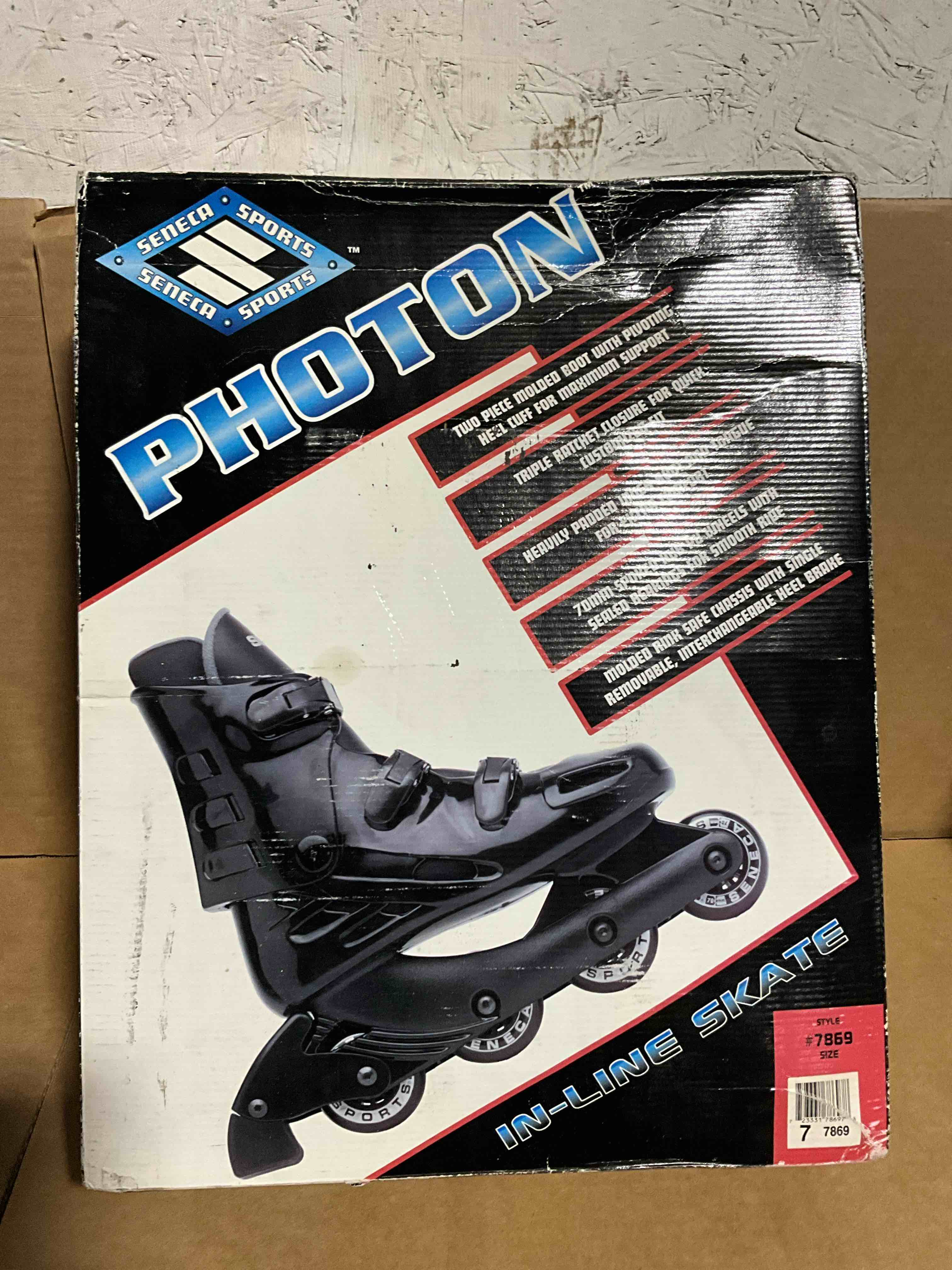 Condition photo showing As Is for Photon in-line skate Style#7869, Size 7 
