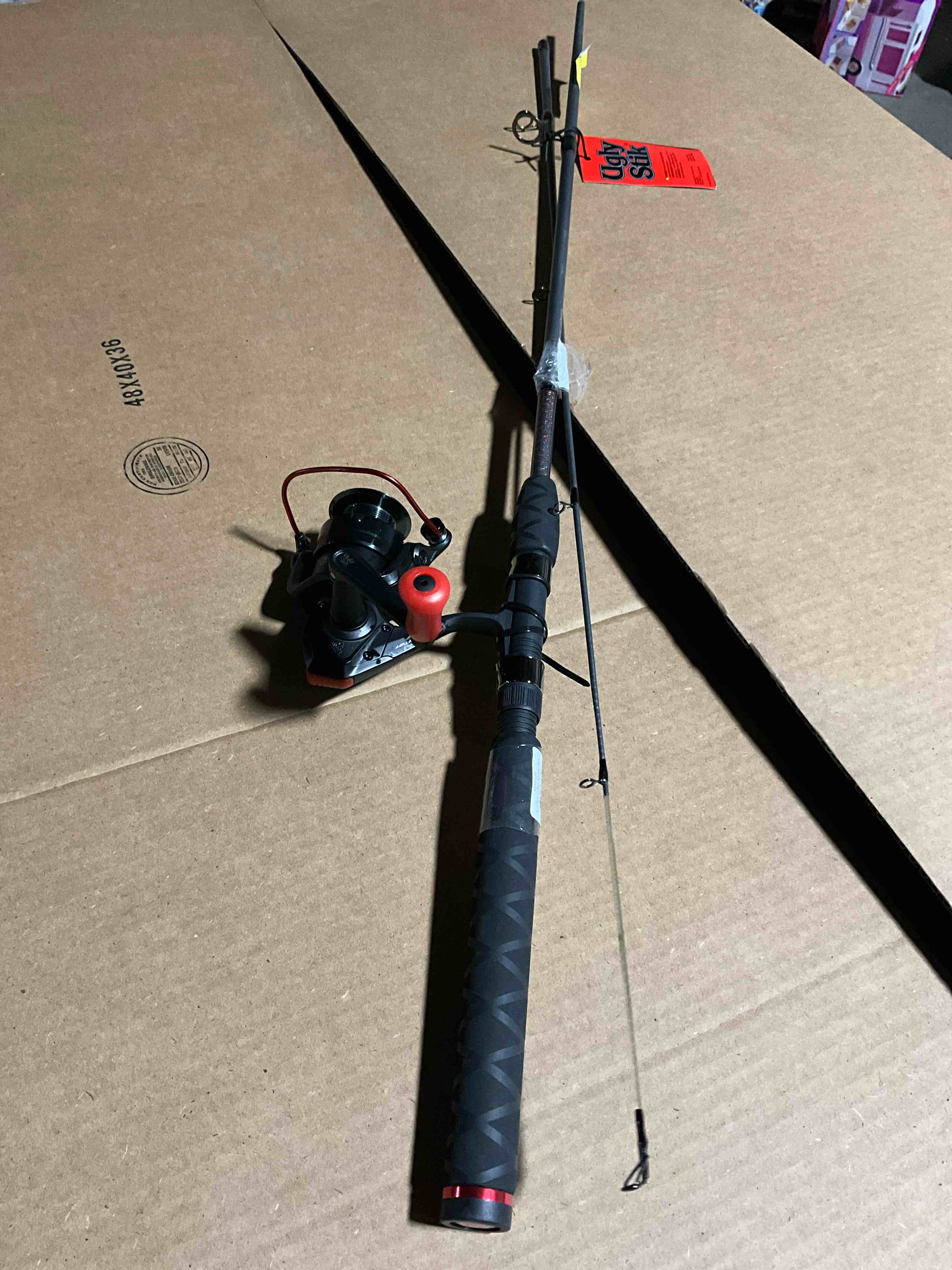 Condition photo showing New/Like New for Ugly Stik 6’6” Ugly Tuff Fishing Rod and Reel Spinning Combo Medium