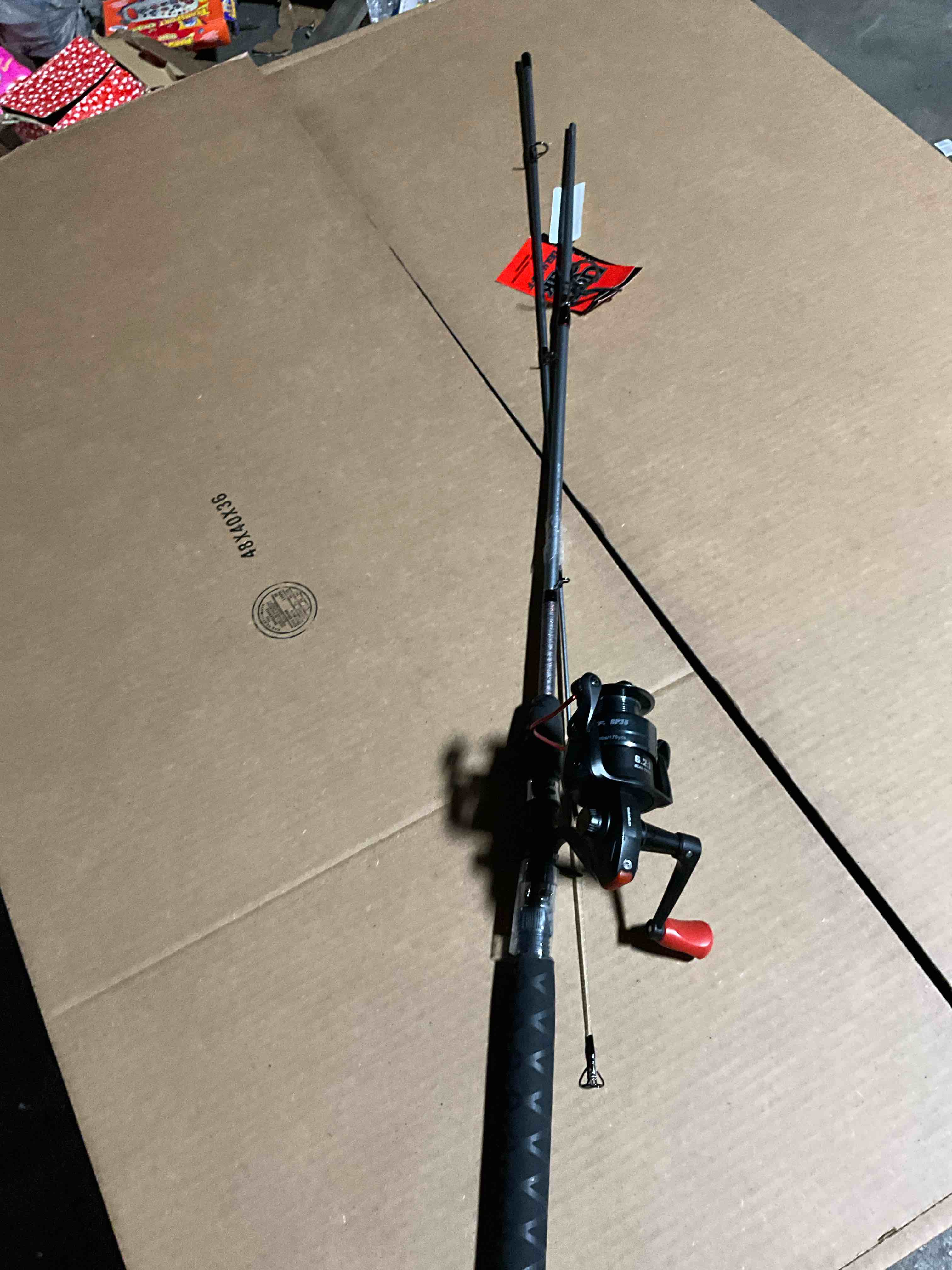 Condition photo showing New/Like New for Ugly Stik 6’6” Ugly Tuff Fishing Rod and Reel Spinning Combo Medium