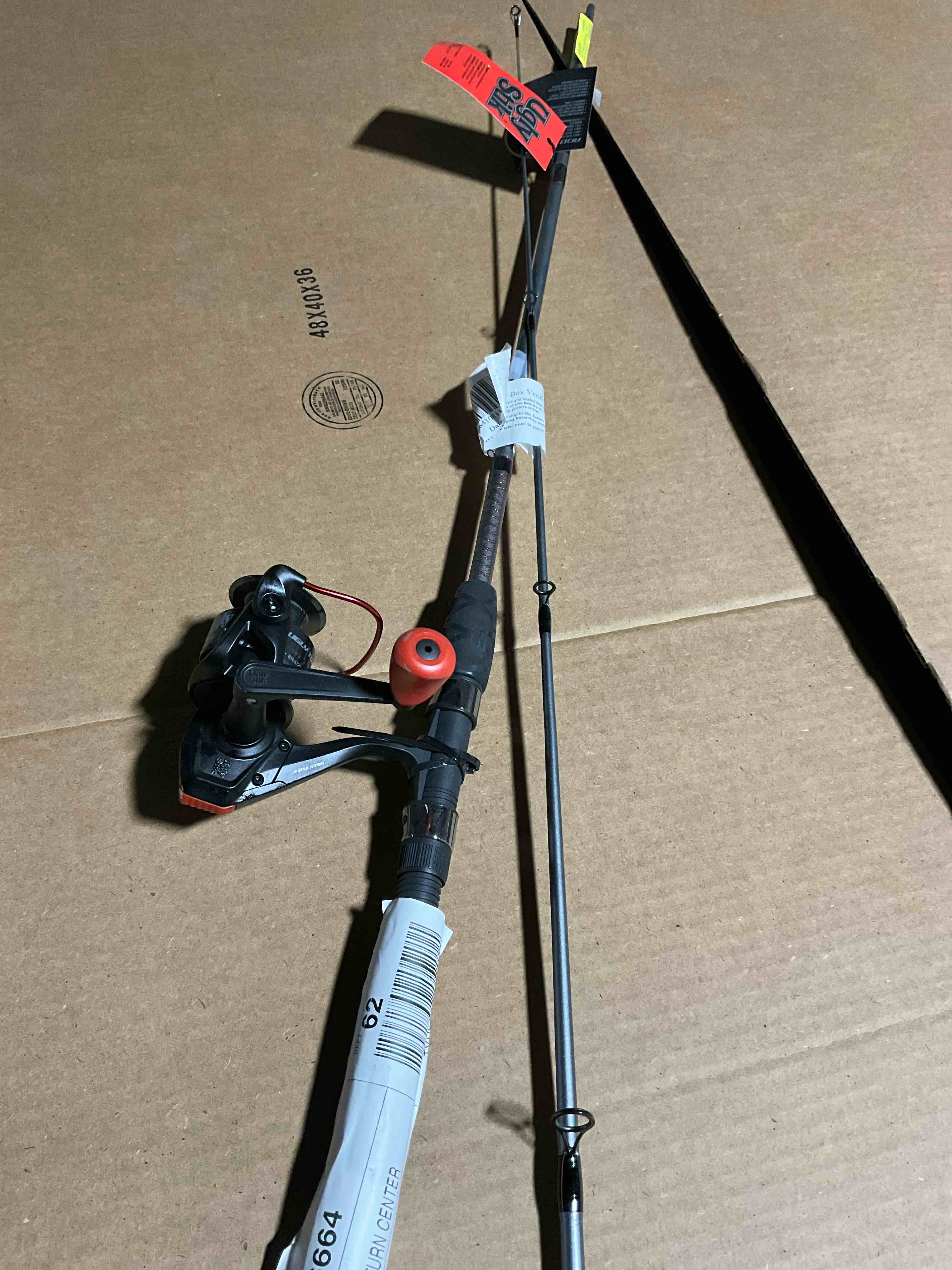 Condition photo showing Good Condition for Ugly Stik 6’6” Ugly Tuff Fishing Rod and Reel Spinning Combo Medium