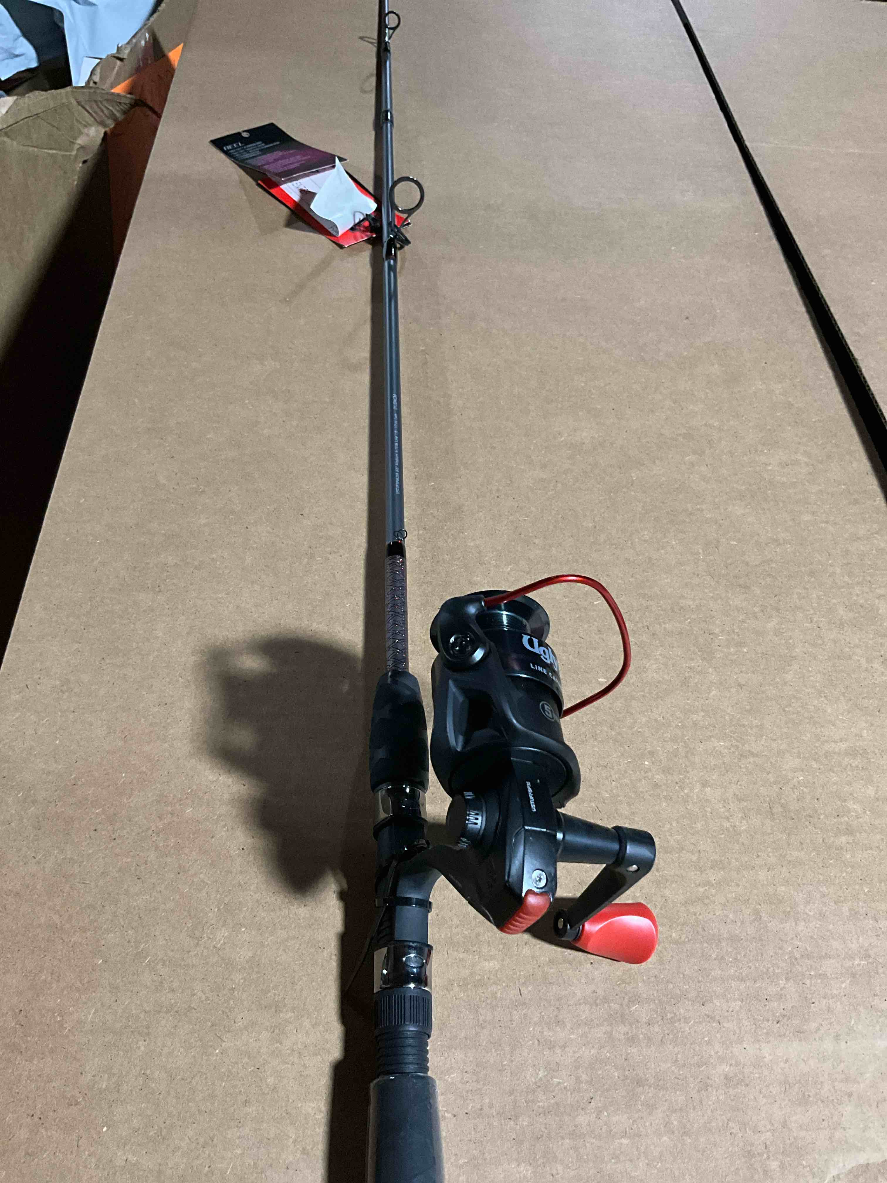 Condition photo showing New/Like New for Ugly Stik 6’6” Ugly Tuff Fishing Rod and Reel Spinning Combo Medium