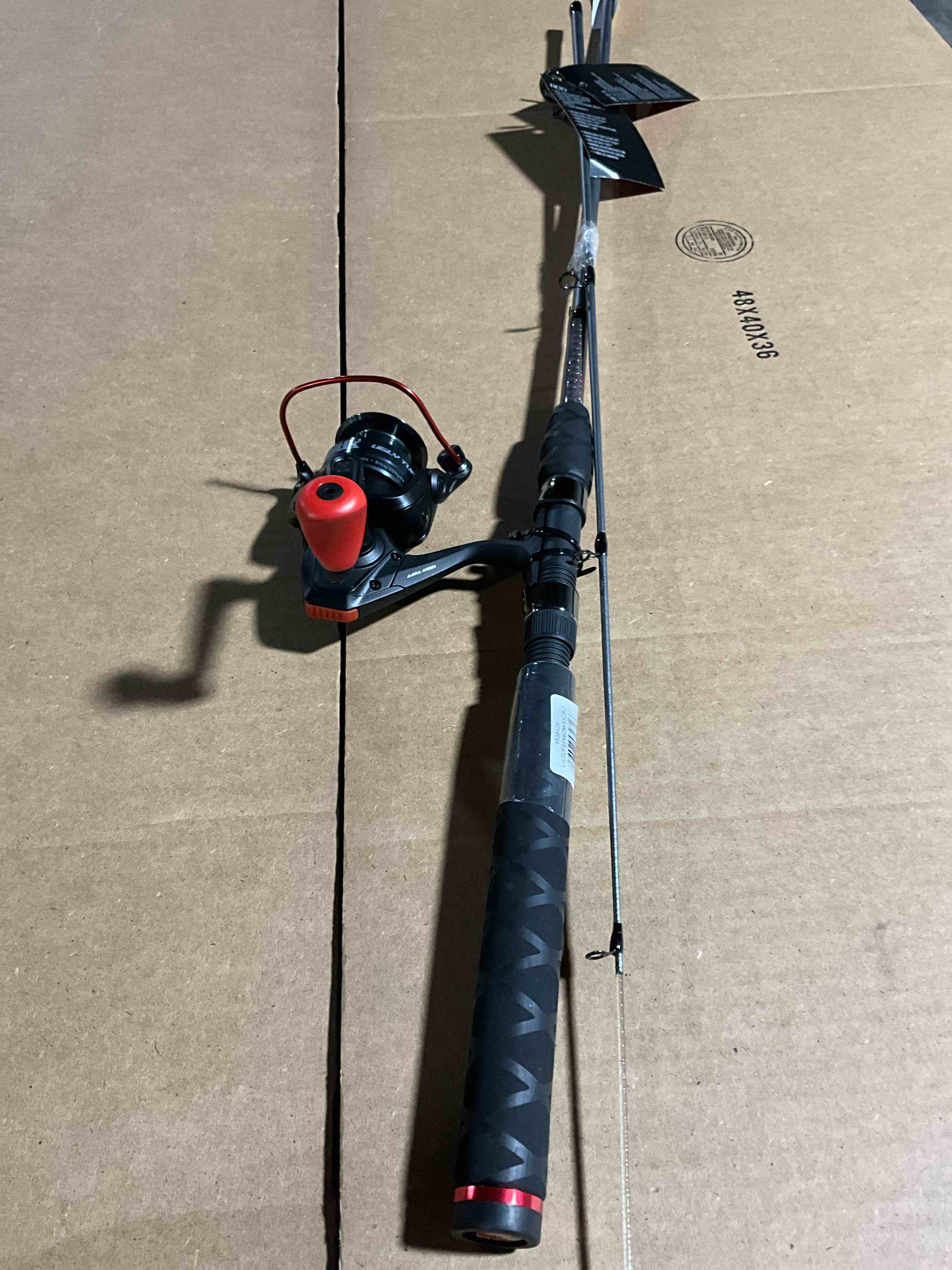 Condition photo showing New/Like New for Ugly Stik 6’6” Ugly Tuff Fishing Rod and Reel Spinning Combo Medium