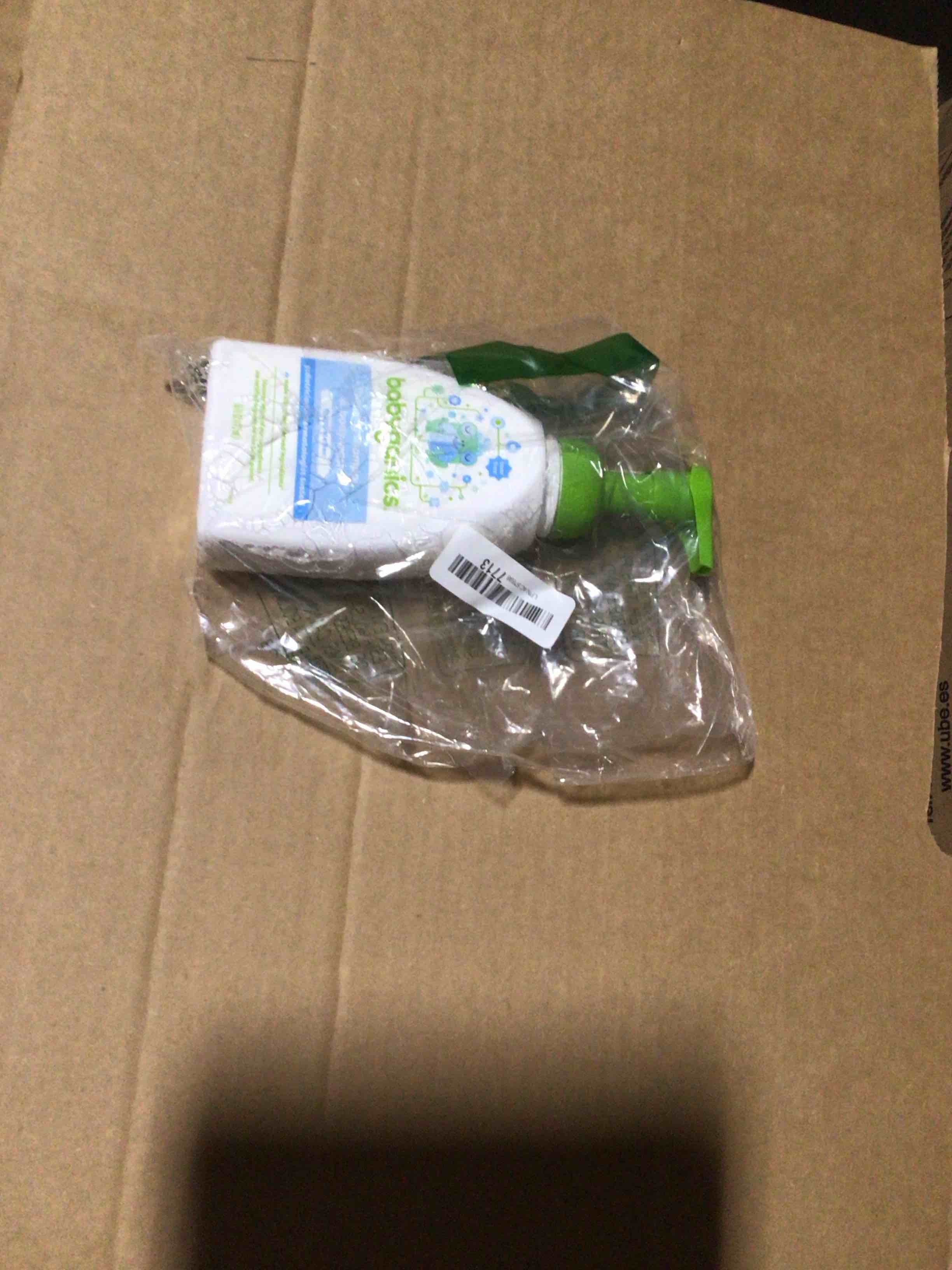 Condition photo showing As Is for Babyganics Baby Shampoo + Body Wash Pump Bottle, Fragrance Free, 16oz Fragrance Free 16 Fl Oz (Pack of 1)