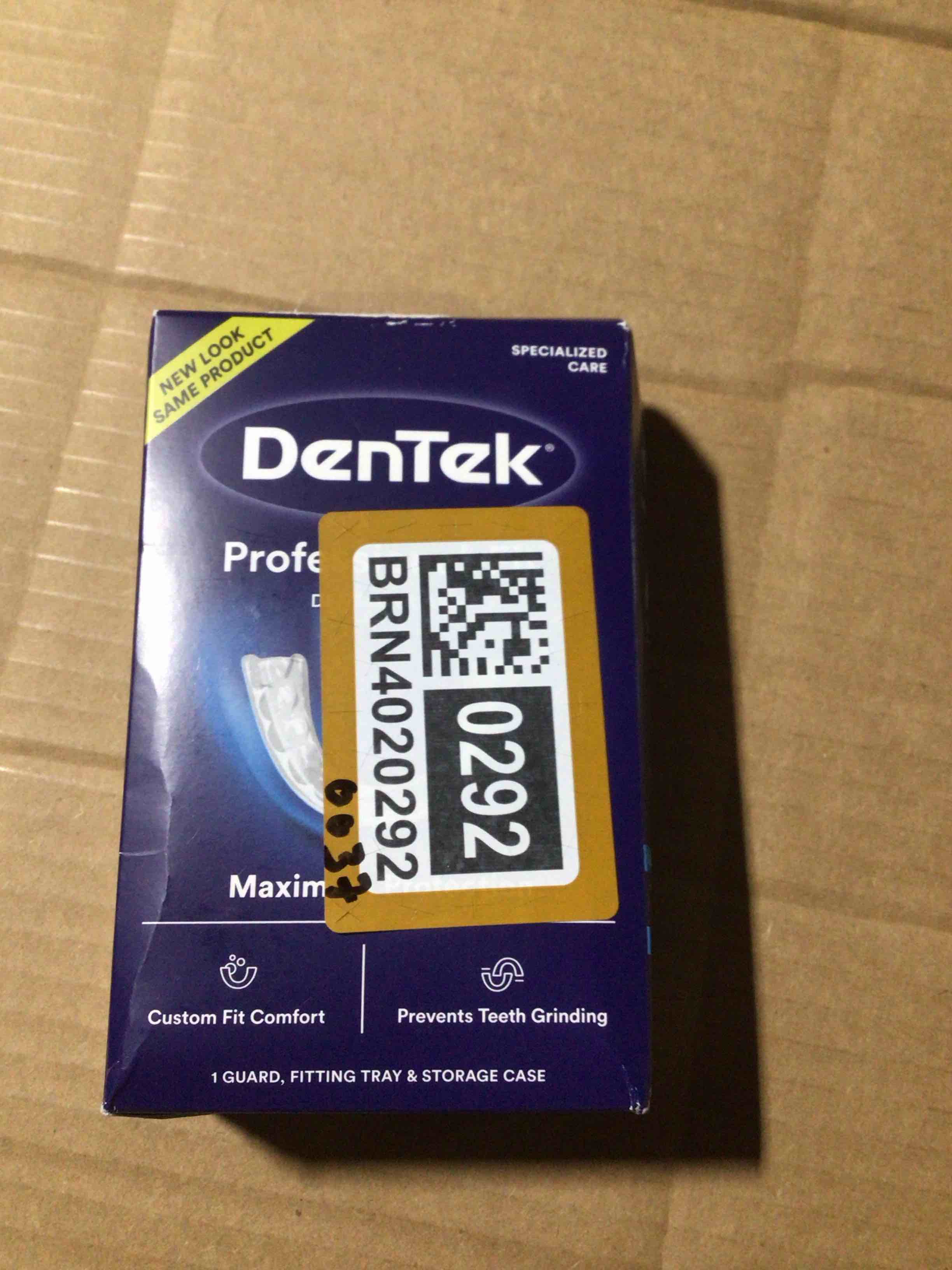 DenTek Professional-Fit Dental Guard, Mouth Guard for Grinding Teeth at Night, 1 Count
