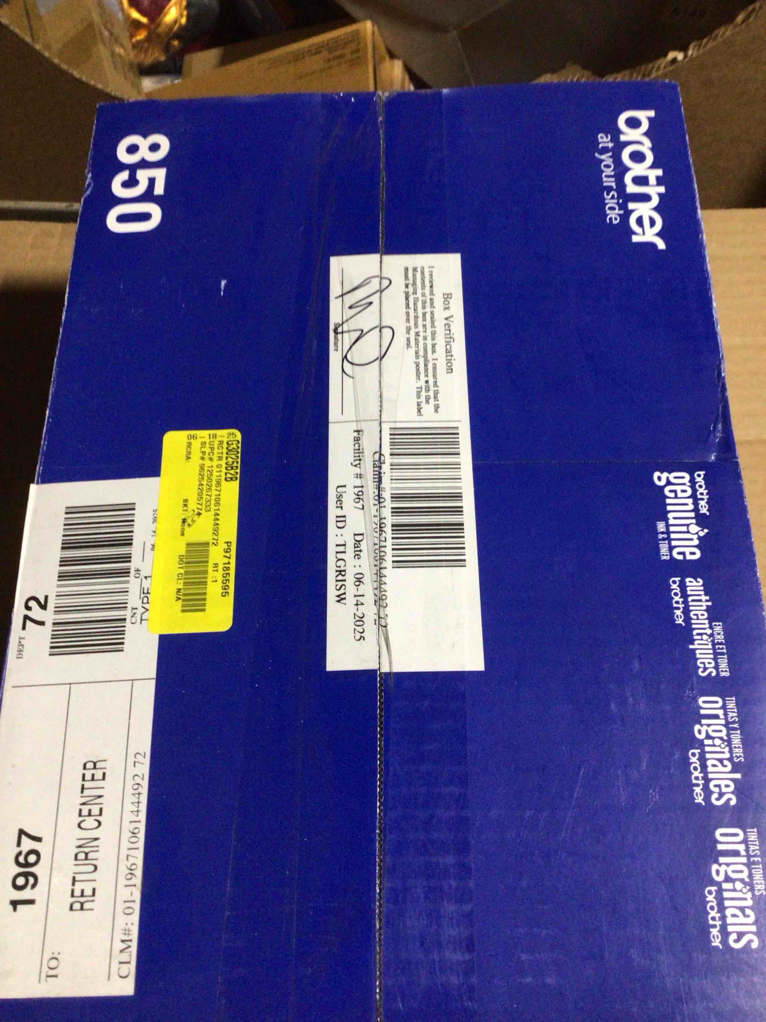 Condition photo showing New/Like New for Brother Genuine TN-850 High-yield Printer Toner Cartridge