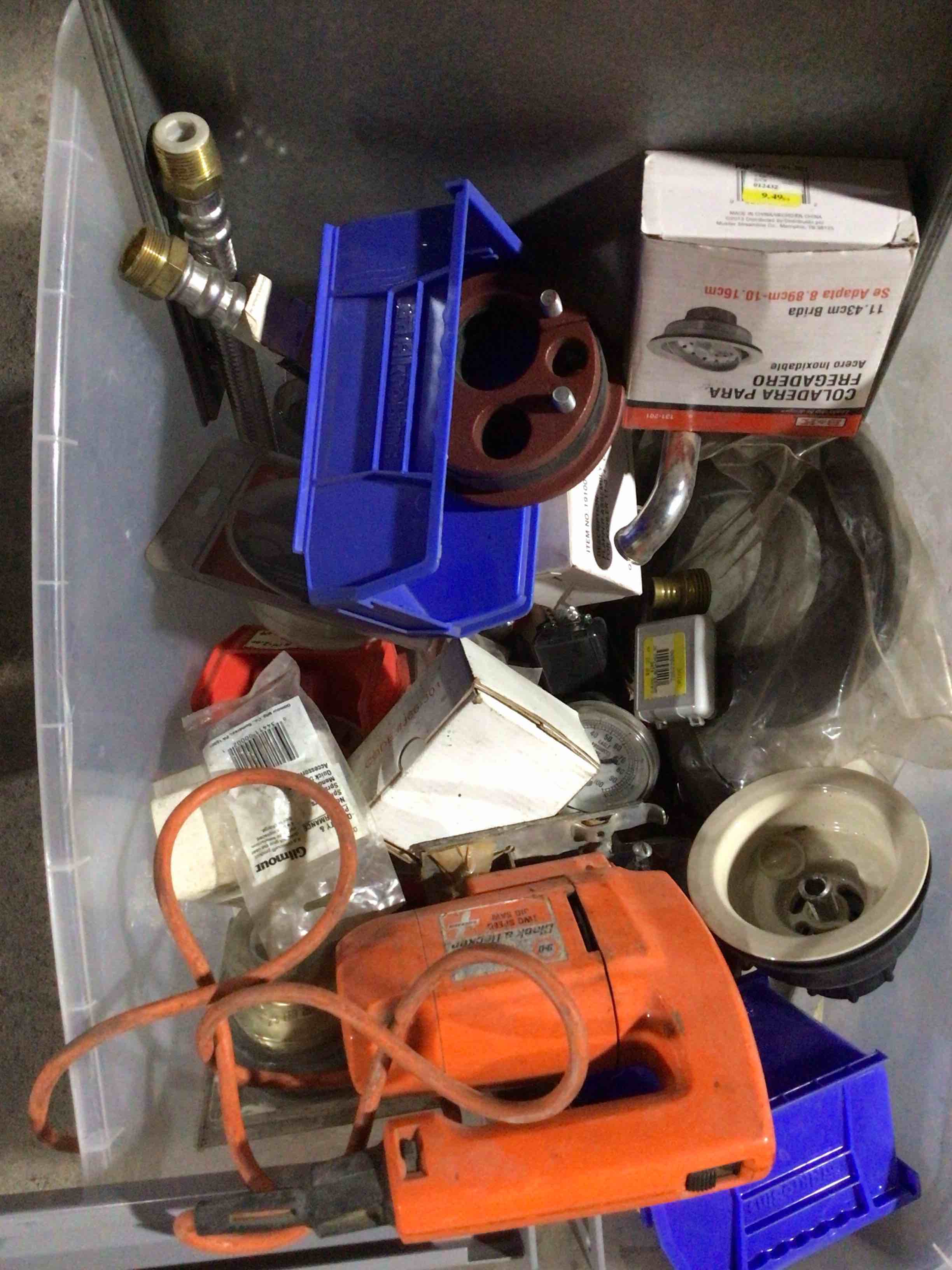 Set of tools used for different construction purposes