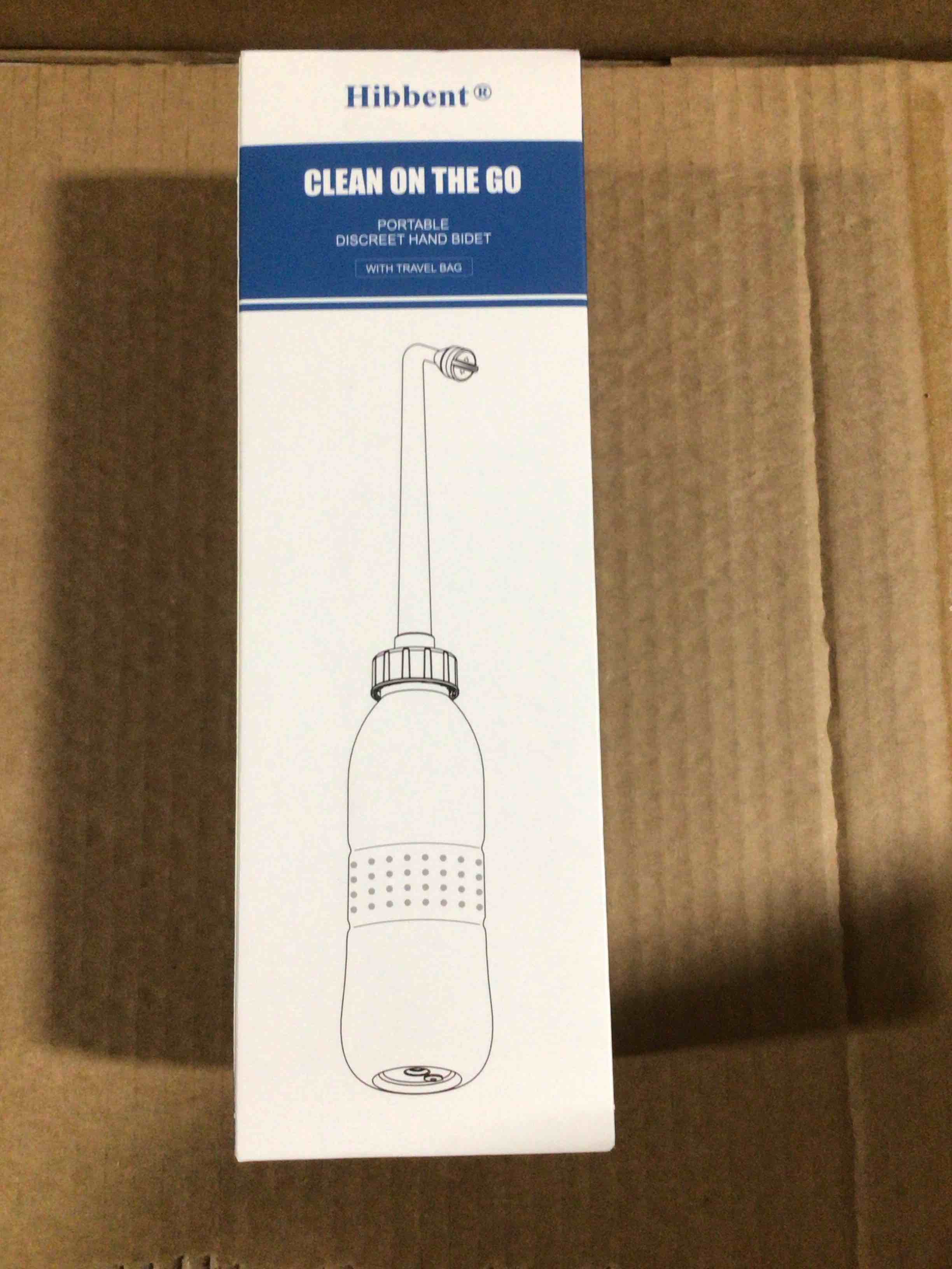 Condition photo showing New/Like New for Hibbent Portable Bidet Sprayer and Travel Bidet with Hand Held Bidet Bottle for Personal Cleansing Use Extended Nozzle - Personal Hygiene Care Toilet Bidet Shower/Bathroom Bidet Spray -21.8oz(620ml) 620ml Purple