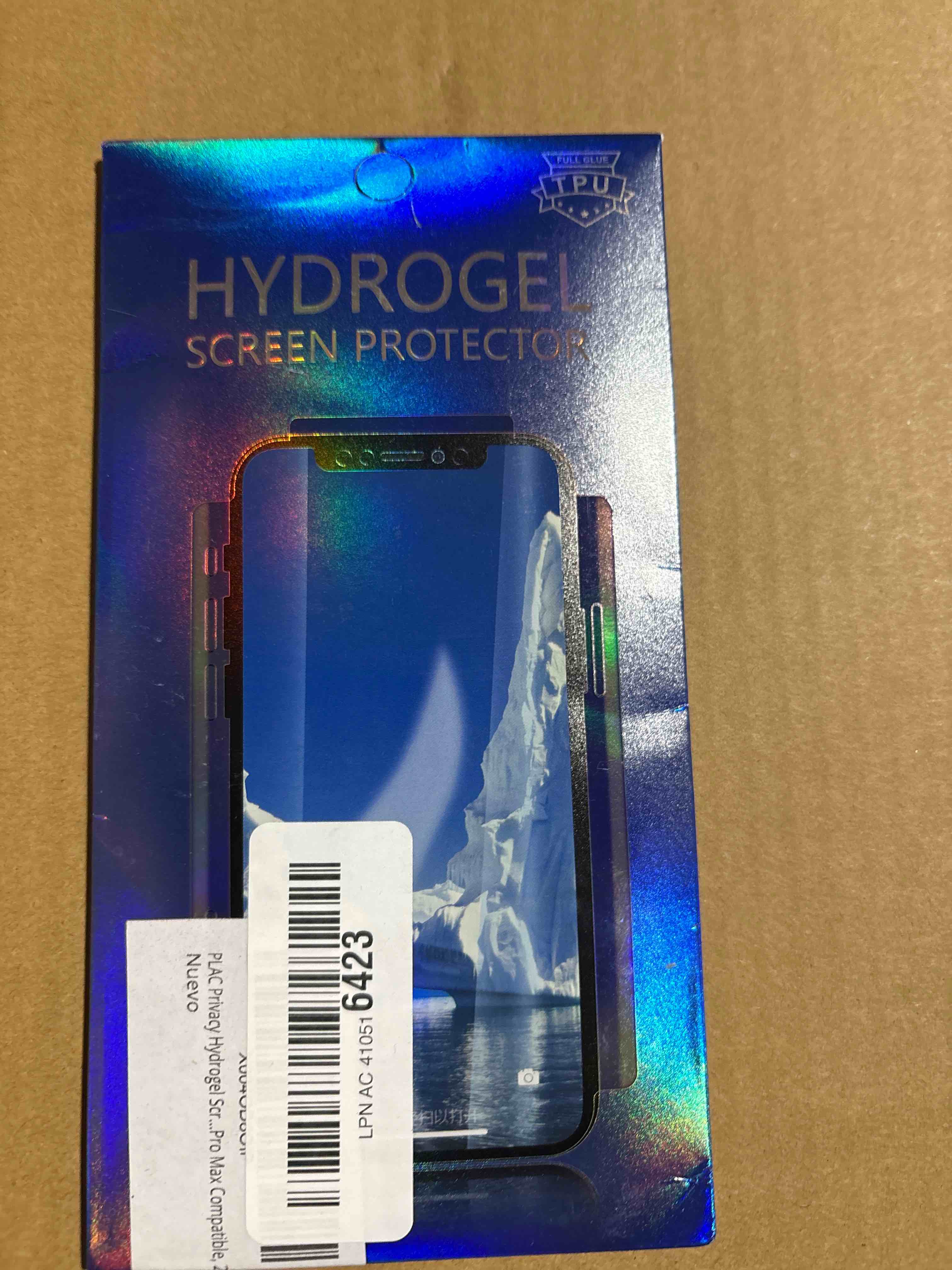Condition photo showing New/Like New for PLAC Privacy Hydrogel Film for iPhone 16 - Screen and Privacy Protection - Anti-Fingerprint, Anti-Spy for a Safe and Discreet Experience. Read instructions.