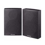 Pioneer S-ds1-h Direct Diffuse Stereo Surround 4-1/2" Speakers Pair W/brackets