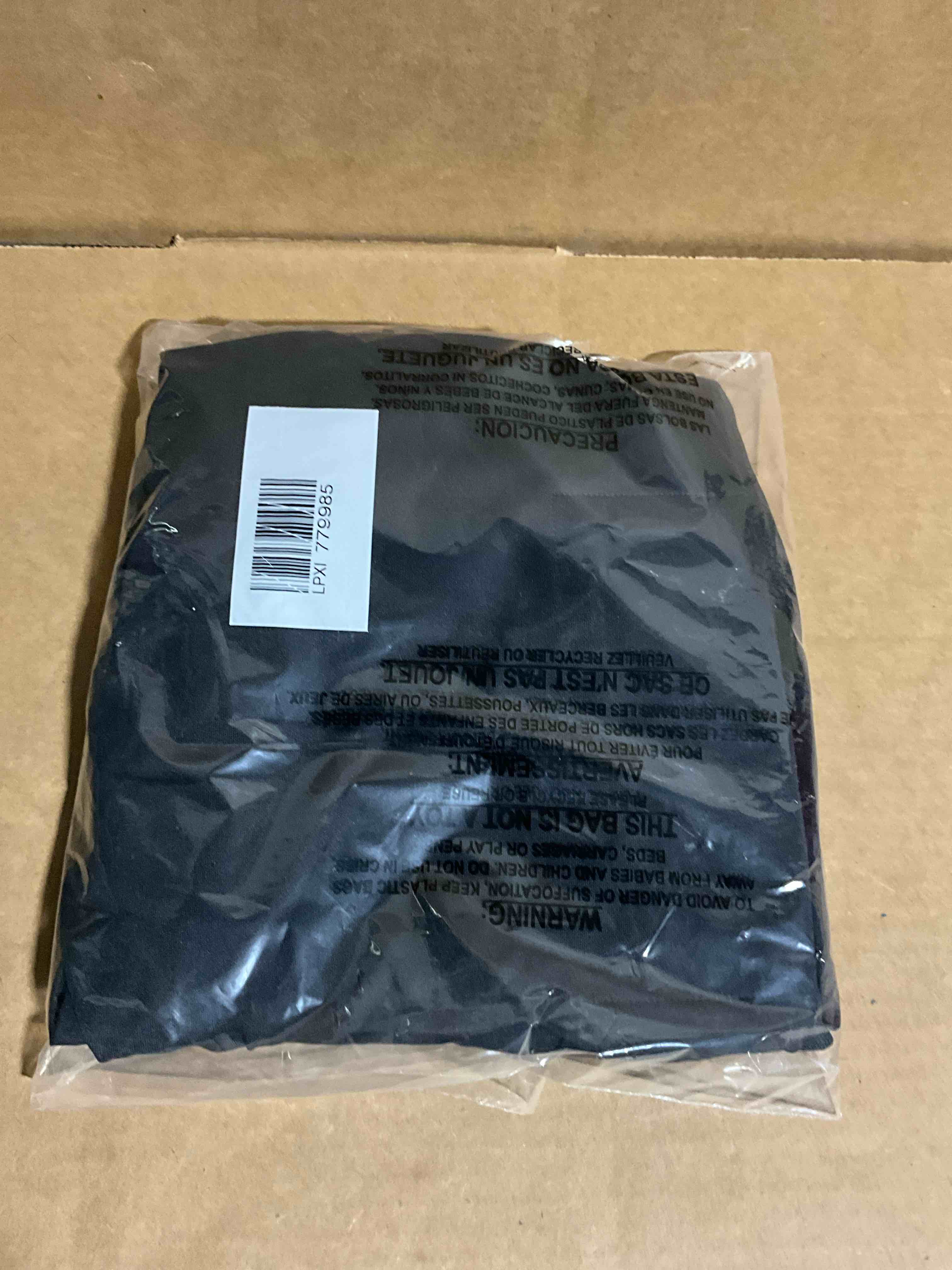 Condition photo showing New/Like New for Men's Vuori Sunday Performance Jogger Sweatpants, Size Medium - Black