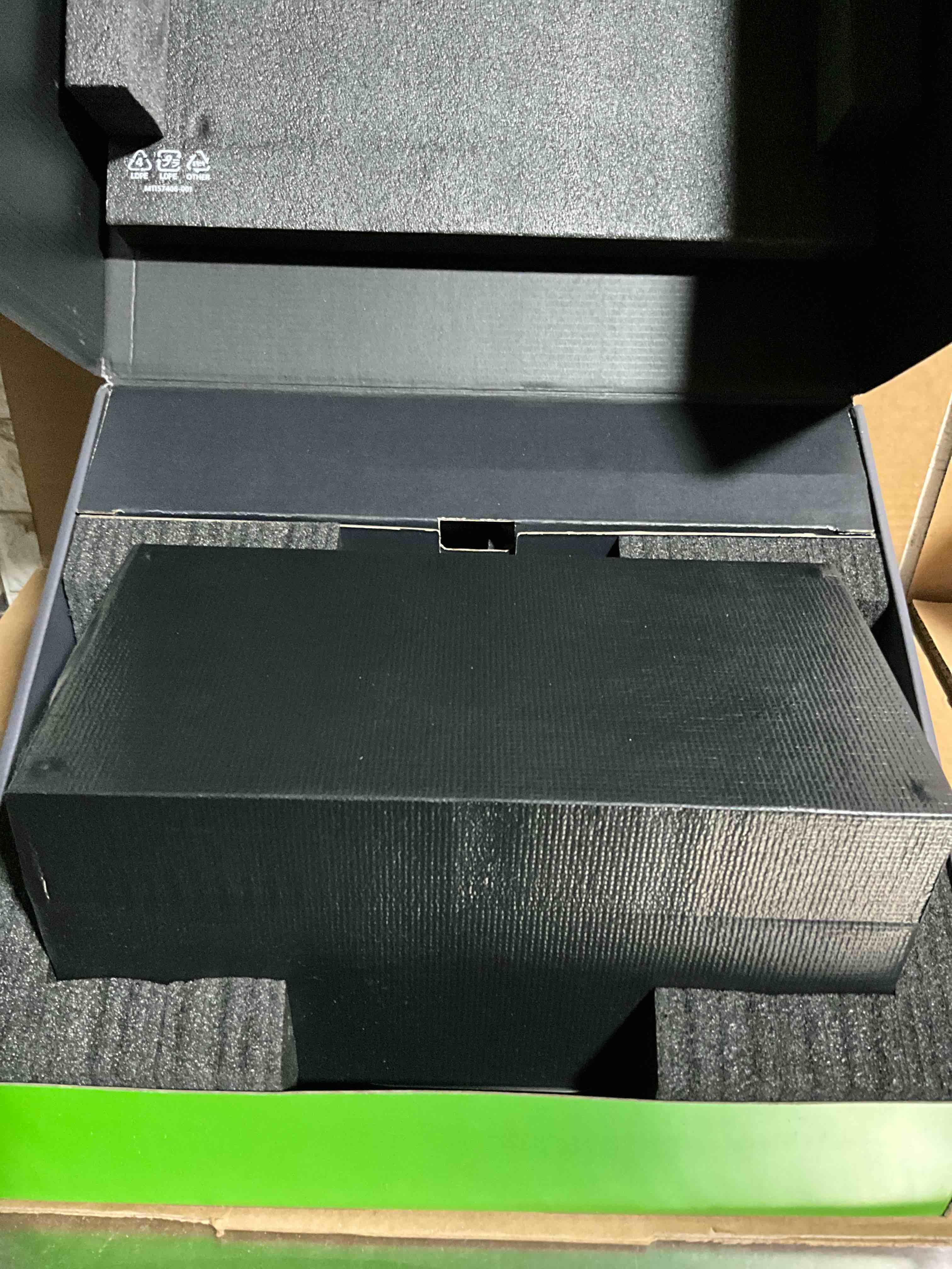 Condition photo showing New/Like New for Xbox Series X - Gaming Console - 1TB SSD - Includes Wireless Controller - 4K Gaming - 120FPS - Carbon Black