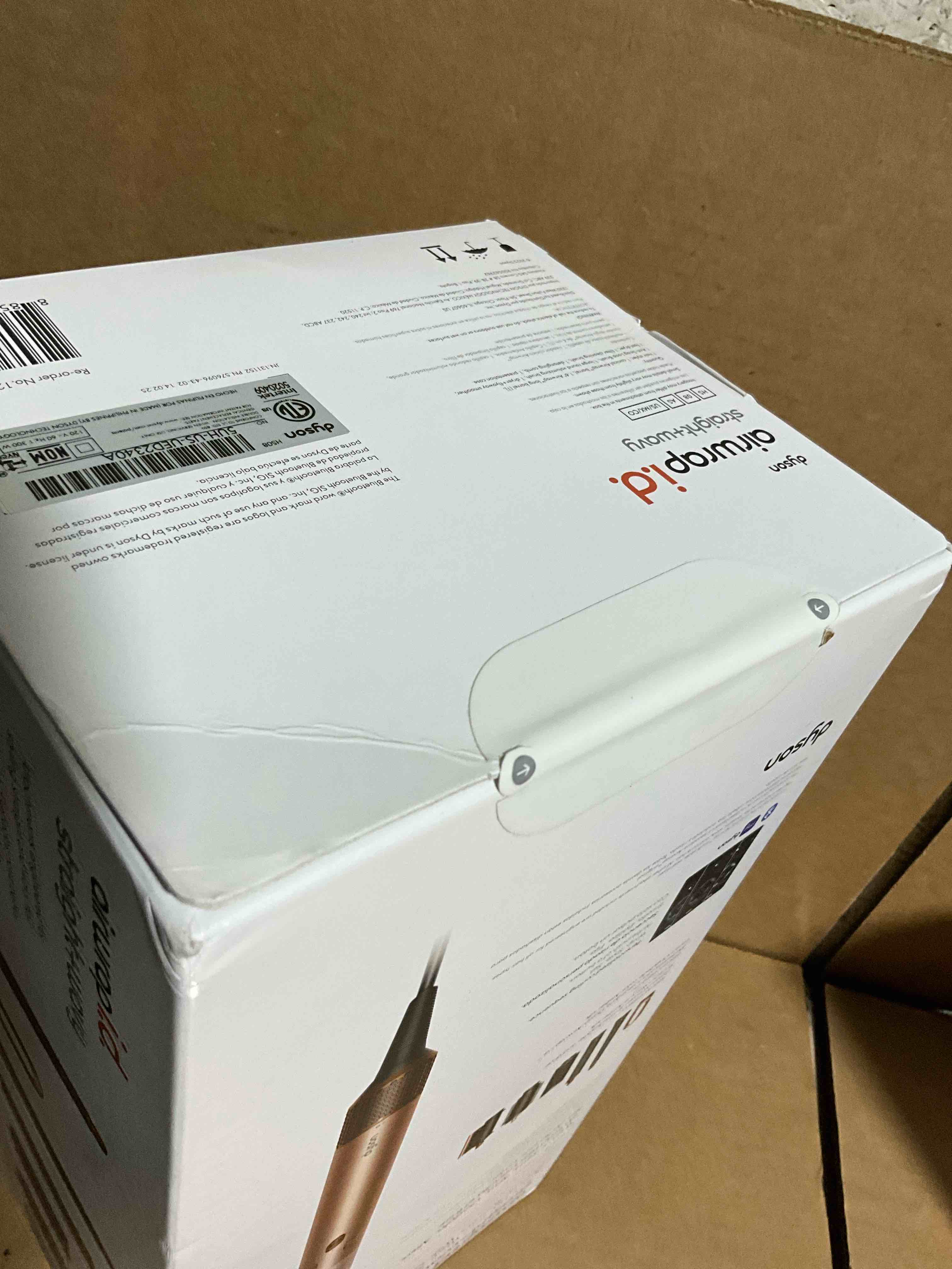 Condition photo showing New/Like New for Dyson Airwrap i.d.™ Multi-Styler, Allure Winner, Bluetooth Connected, No Heat Damage, 6-in-1 Versatility, Intelligent Hair Styler