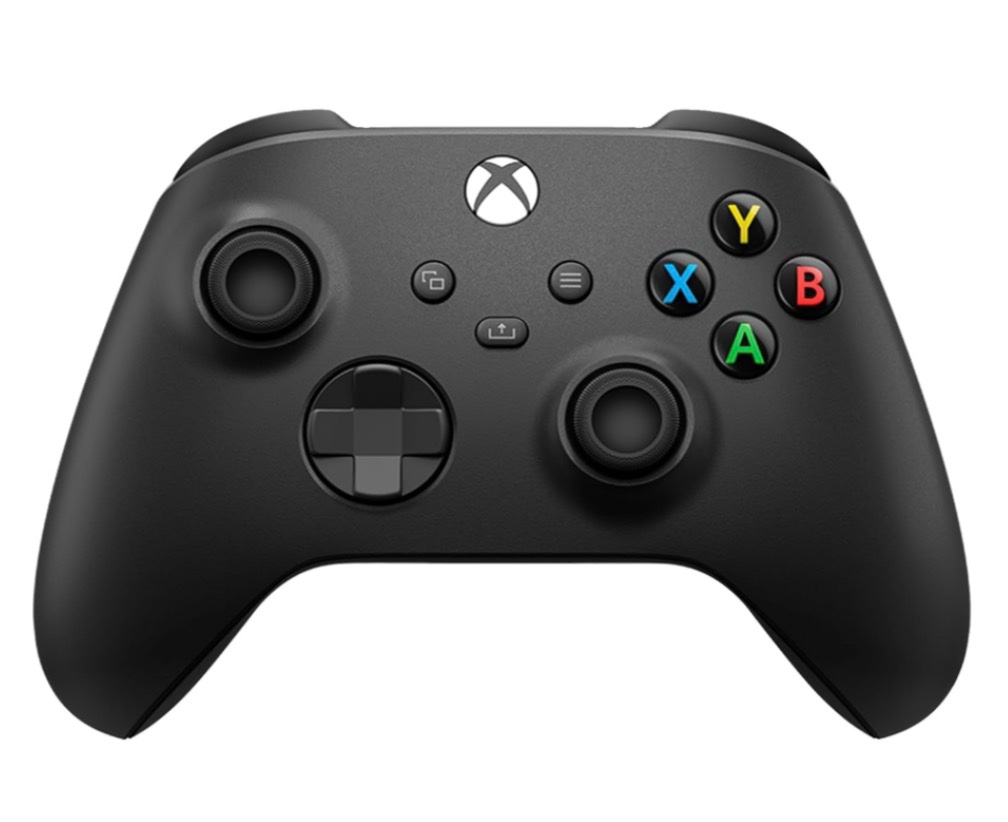 xbox series x|s wireless controller - carbon black: usb-c, bluetooth compatible