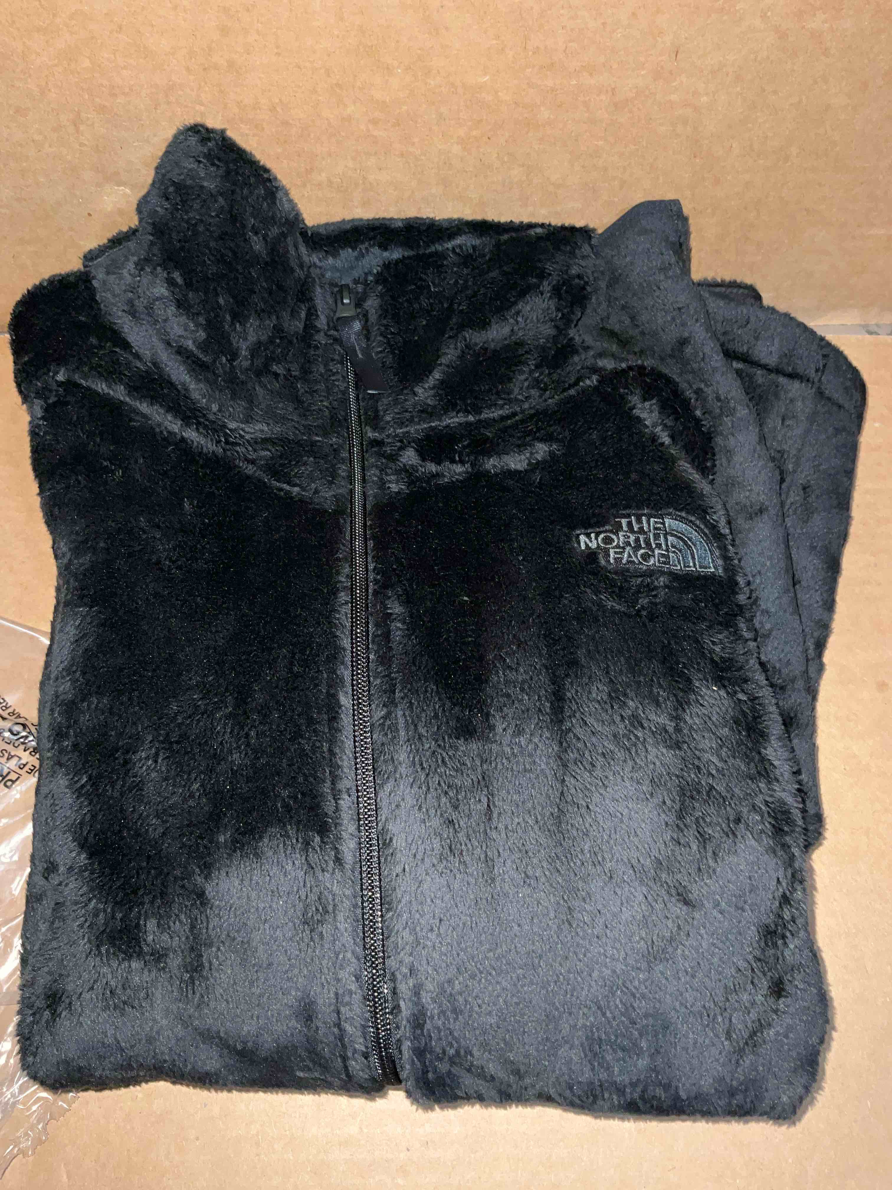 Condition photo showing New/Like New for The North Face Osito Jacket Women's Coat TNF Black-NPF : LG, Fleece/Polyester