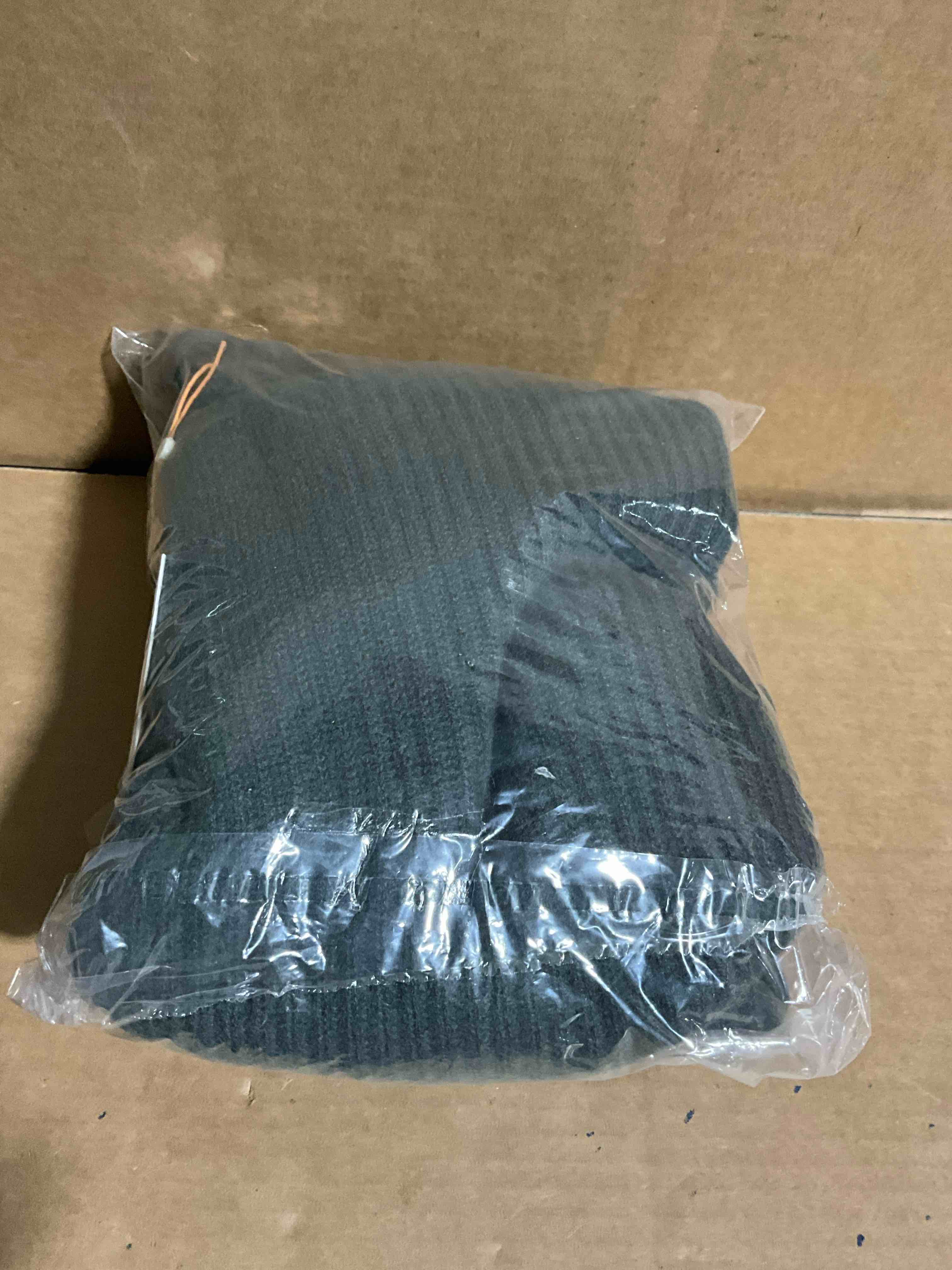 Condition photo showing New/Like New for Mongolian Cashemere Fisherman Pullover Hoodie/Mossil/ L