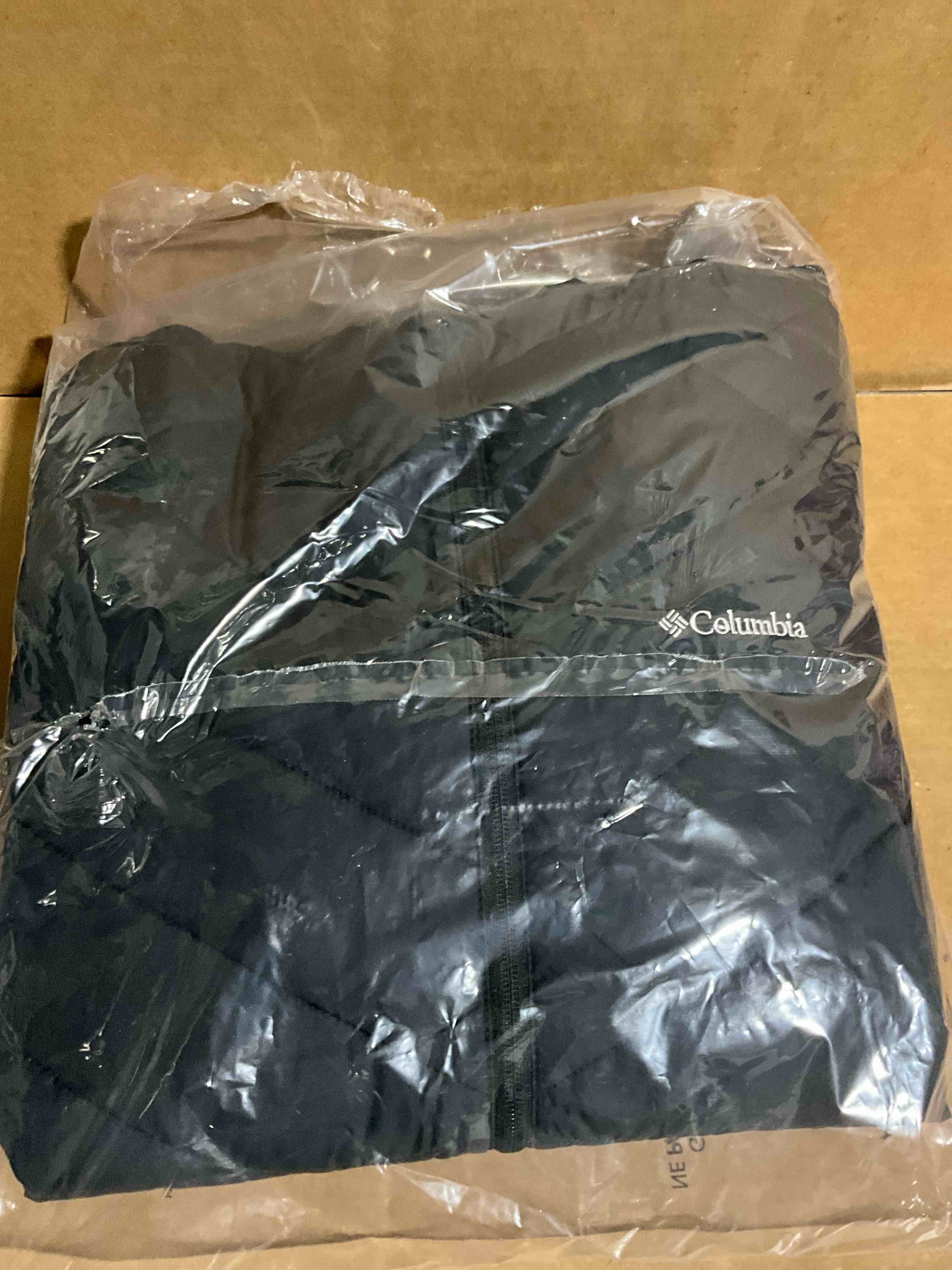 Condition photo showing New/Like New for Women's Columbia Heavenly Long Hooded Jacket, Size: XXL, Black