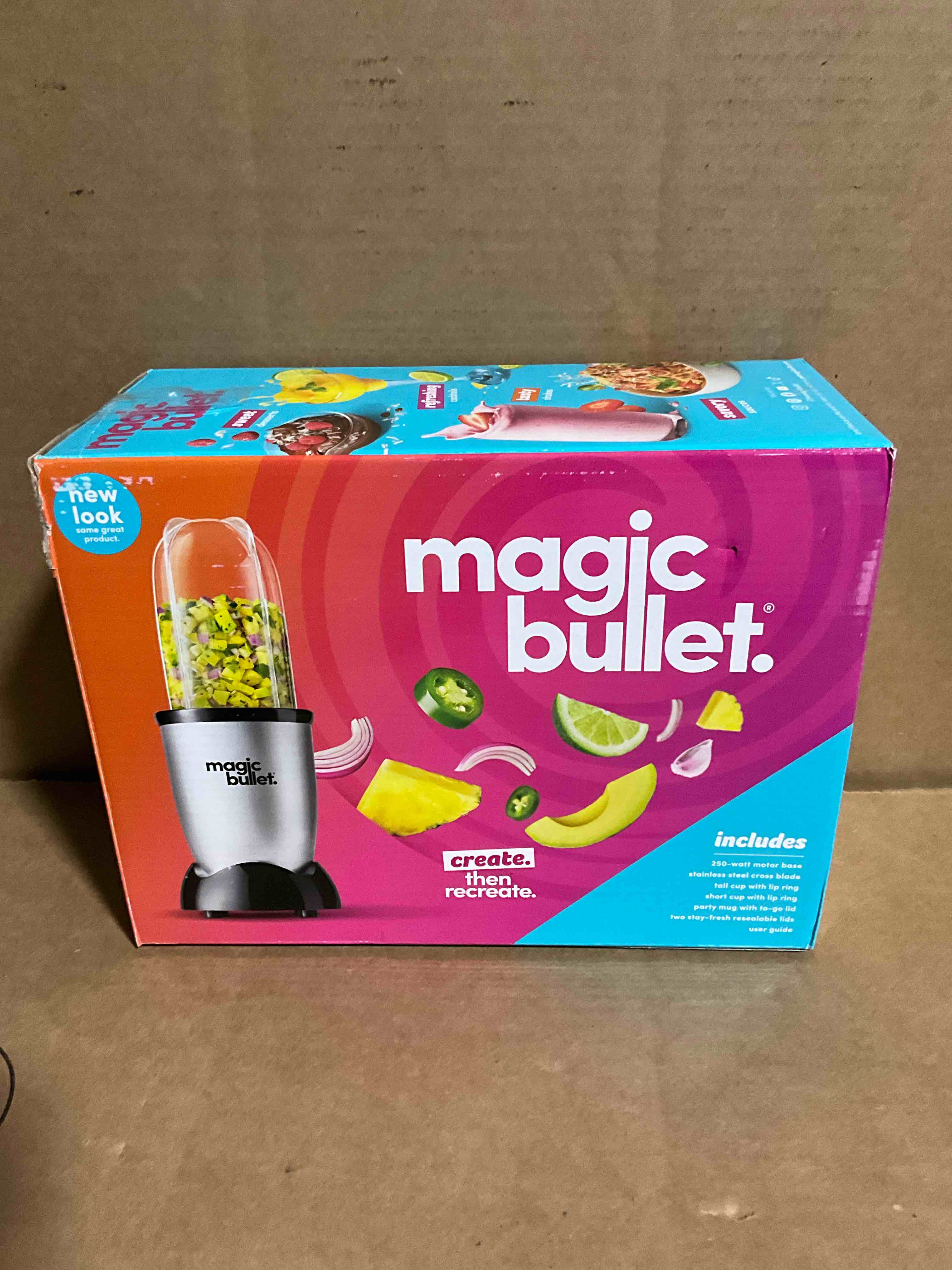 Condition photo showing New/Like New for Magic Bullet - Original Personal Blender MBR-1101 - Silver