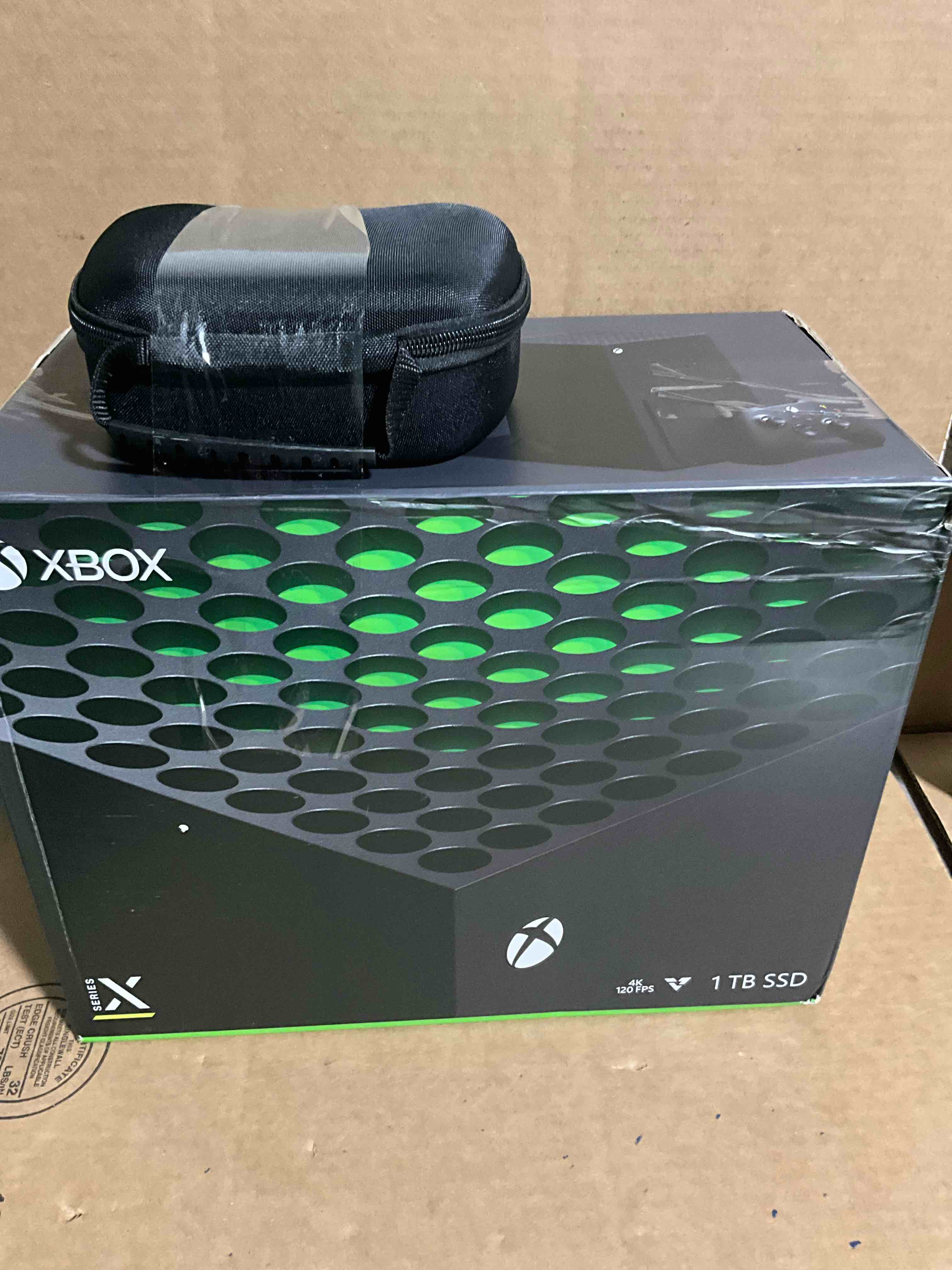Condition photo showing Good Condition for Xbox Series X - Gaming Console - 1TB SSD - Includes Wireless Controller - 4K Gaming - 120FPS - Carbon Black