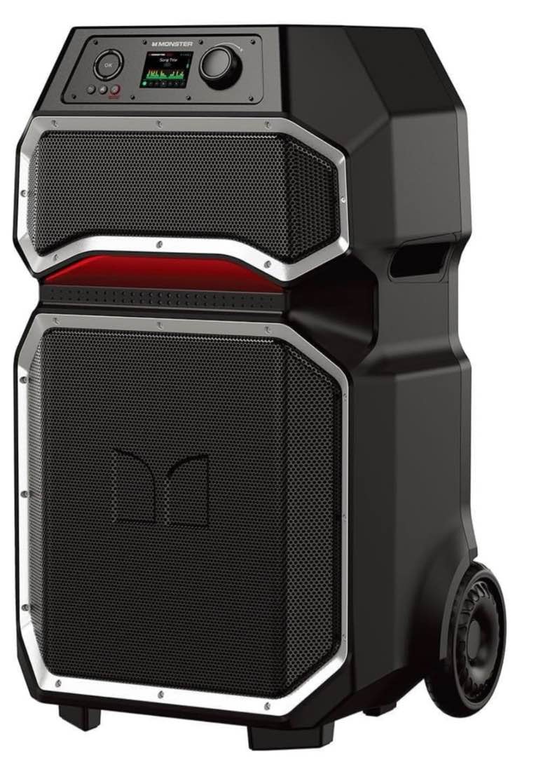 monster rockin roller x bluetooth speaker
