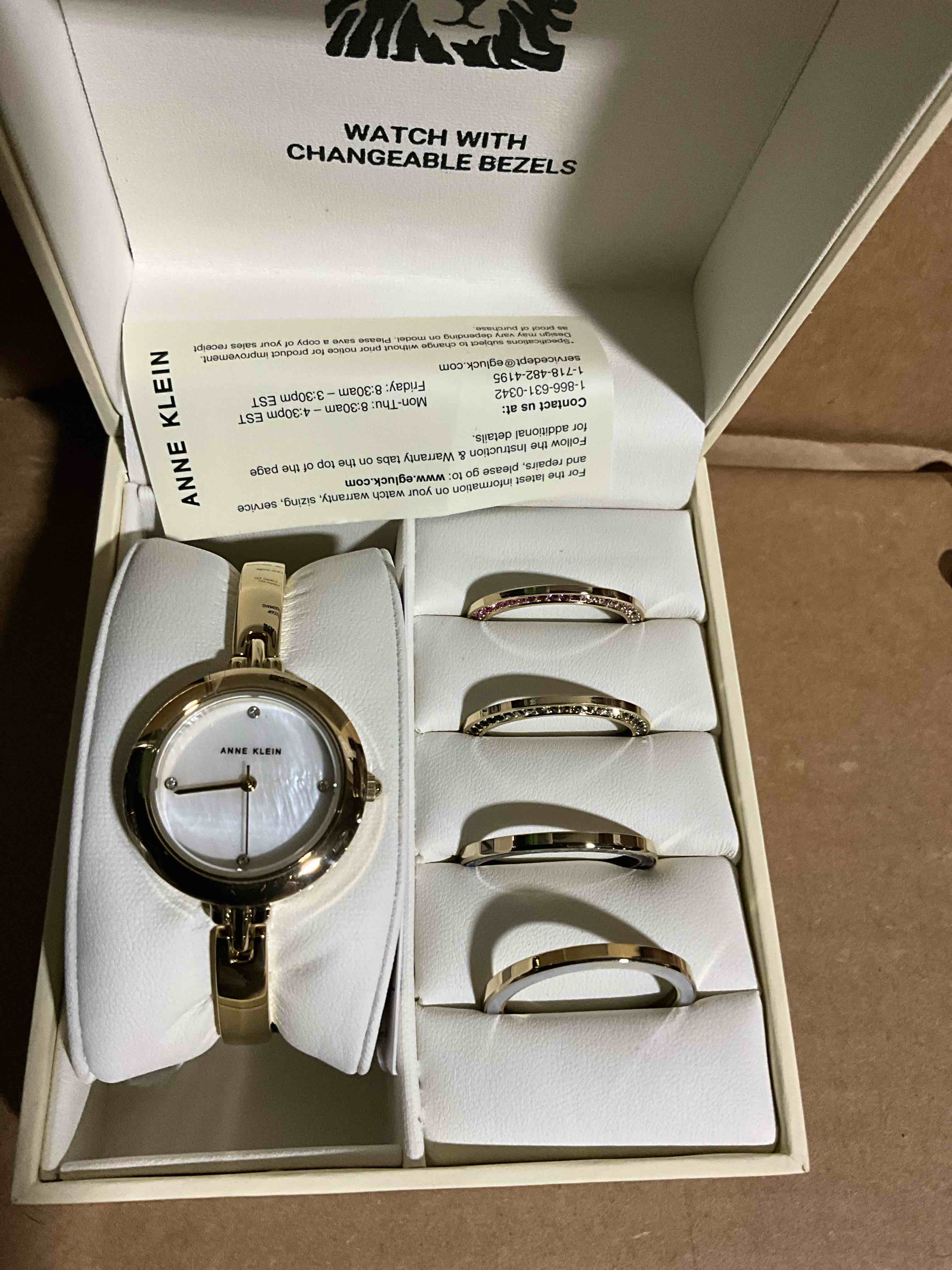 Anne Klein Women's Genuine Watch AK-5374GPST