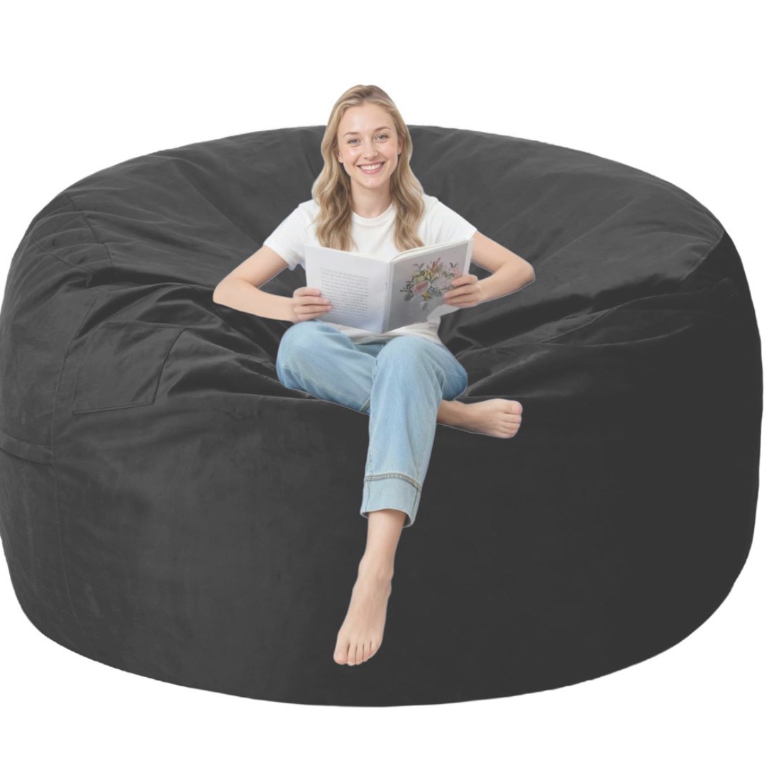5’ Bean Bag, Black 